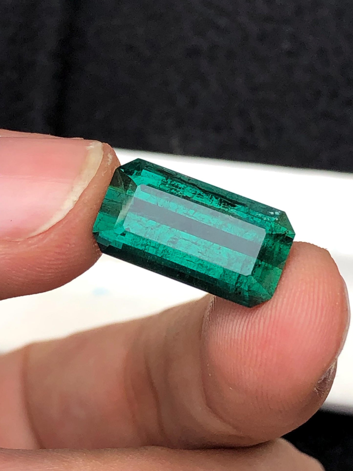 9.40 CTs green tourmaline 17*9*7mm