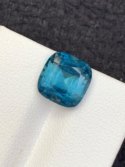 4.70 ct blue tourmaline 10*10*7mm