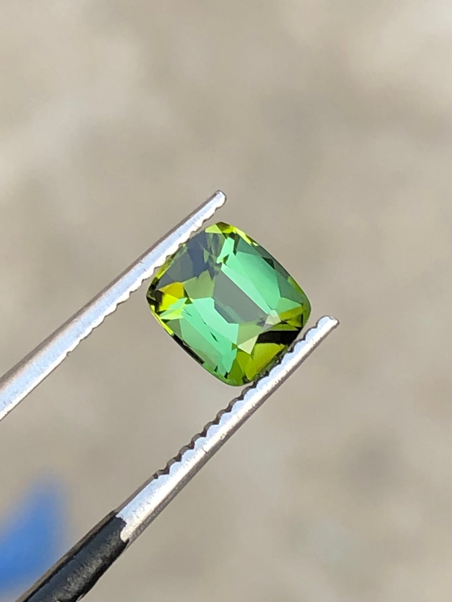 Green tourmaline 1.35 carat