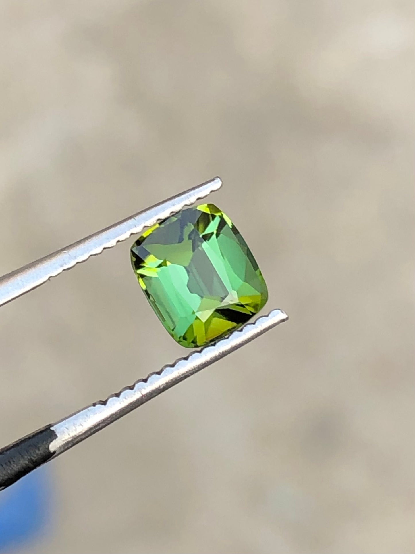 Green tourmaline 1.35 carat