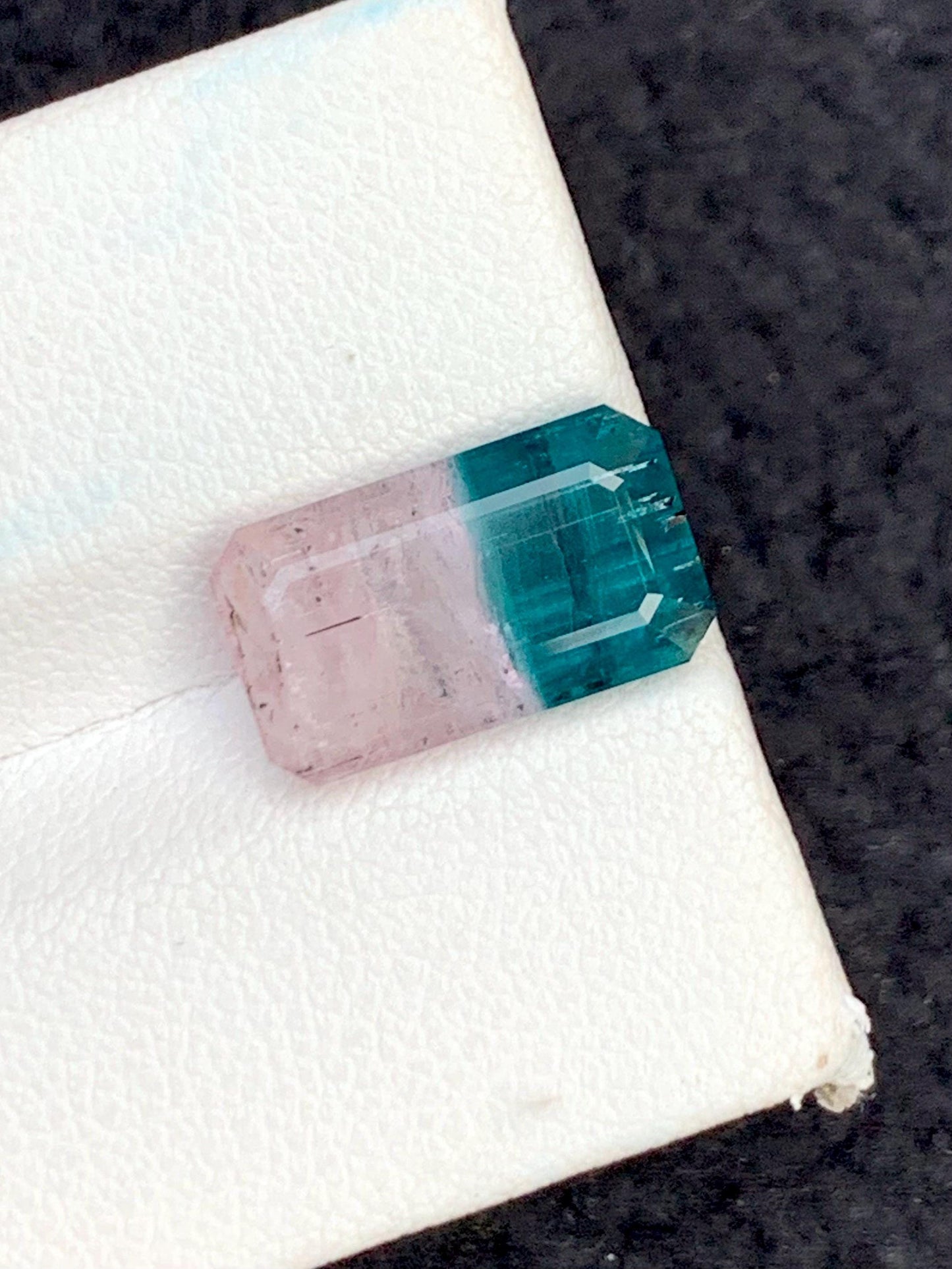 5.10 CTs unique bi colour tourmaline