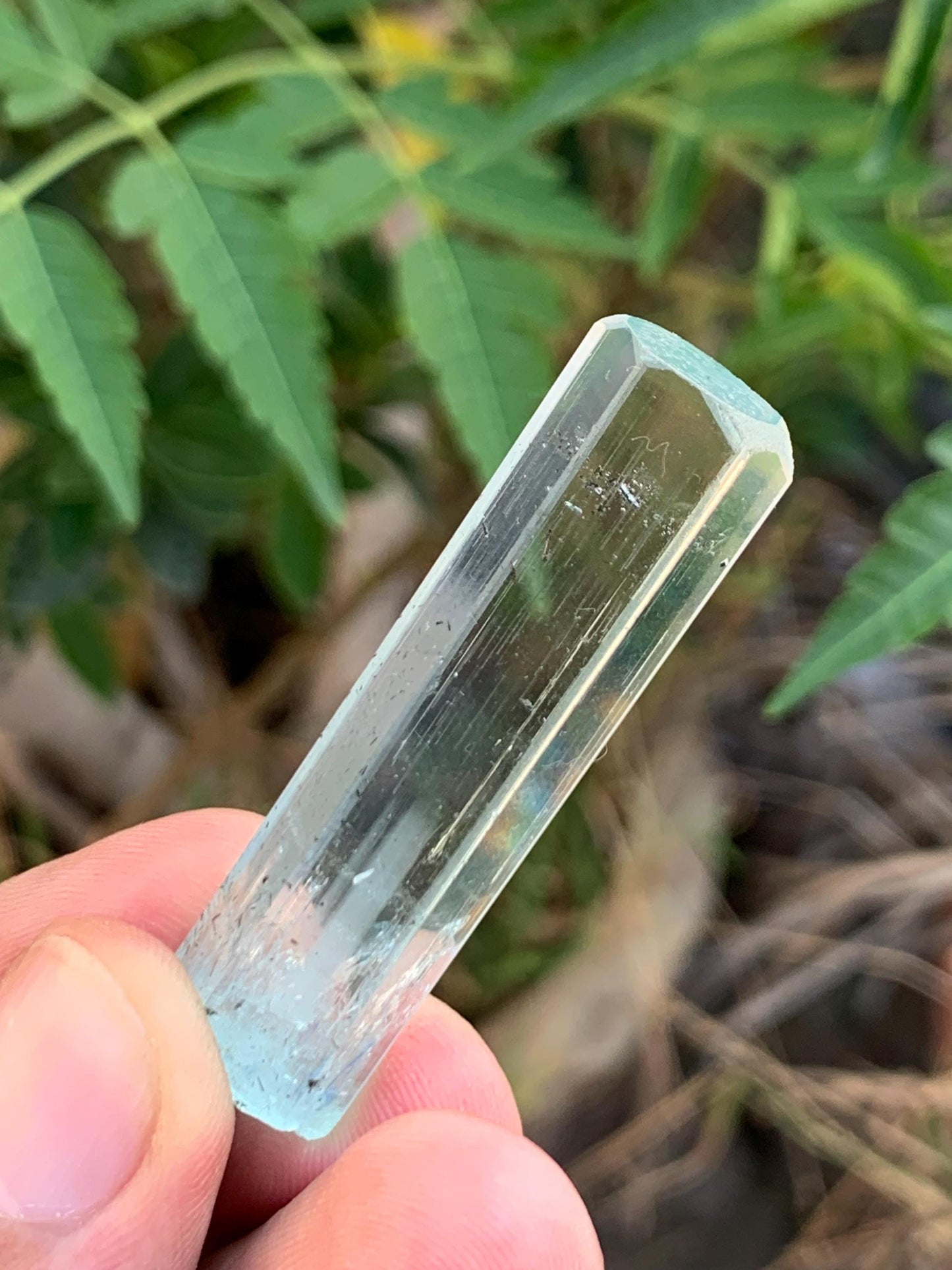 Aquamarine crystal 13 gram natural