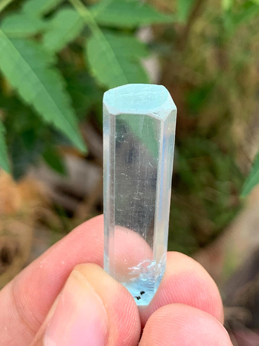 Aquamarine crystal 29 carat 40*11*6mm