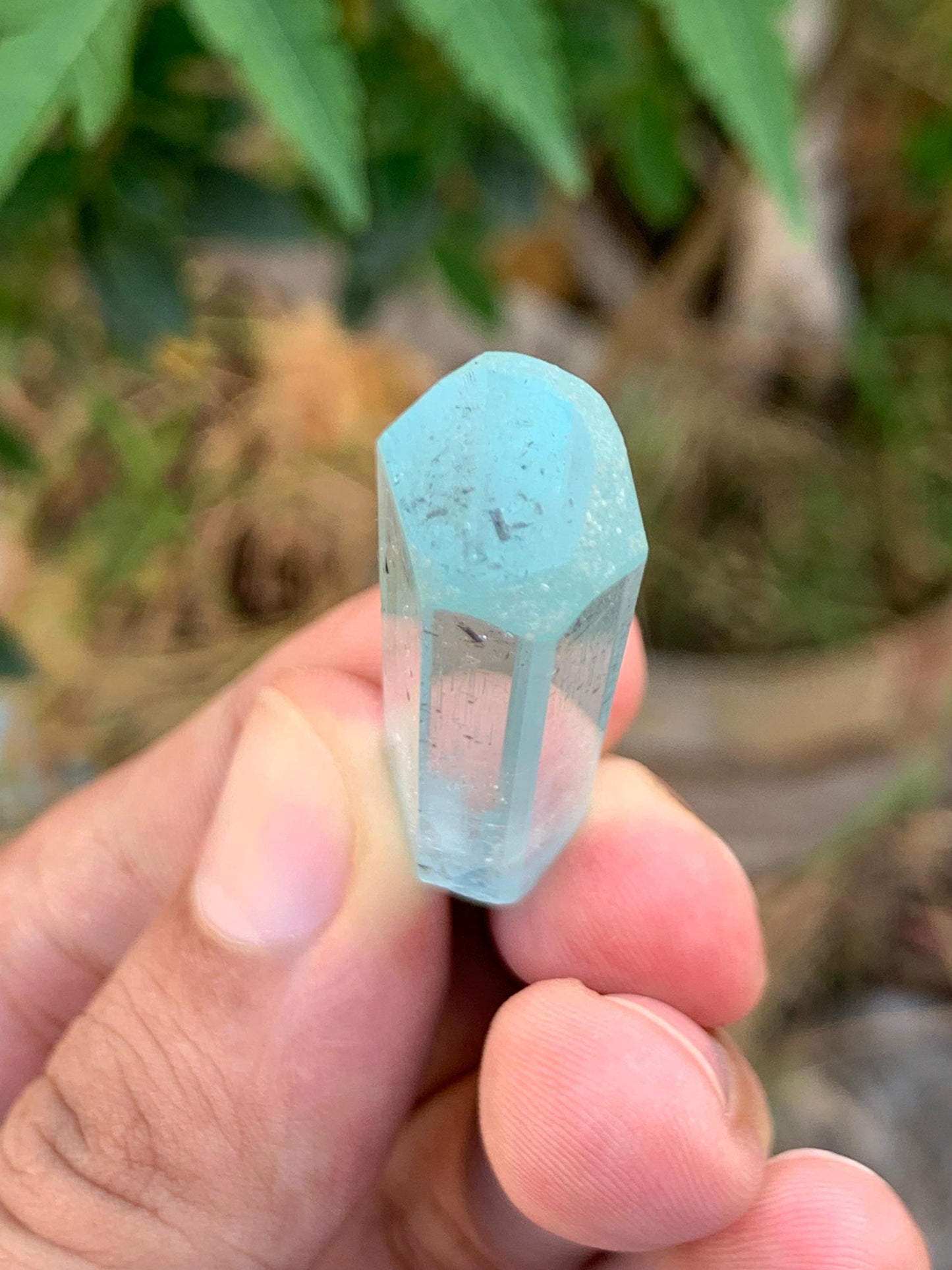 Aquamarine crystal 13 gram natural