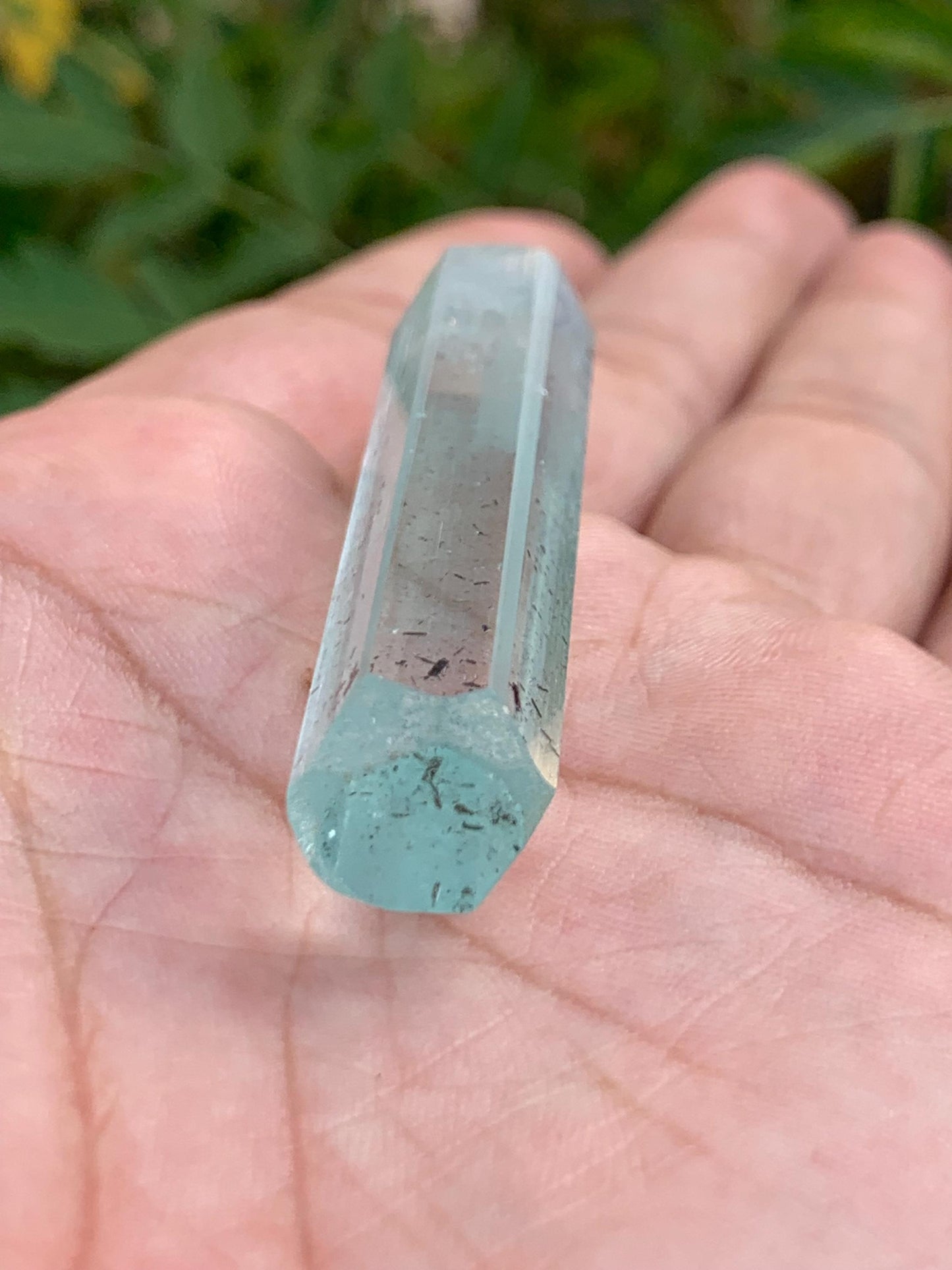 Aquamarine crystal 13 gram natural