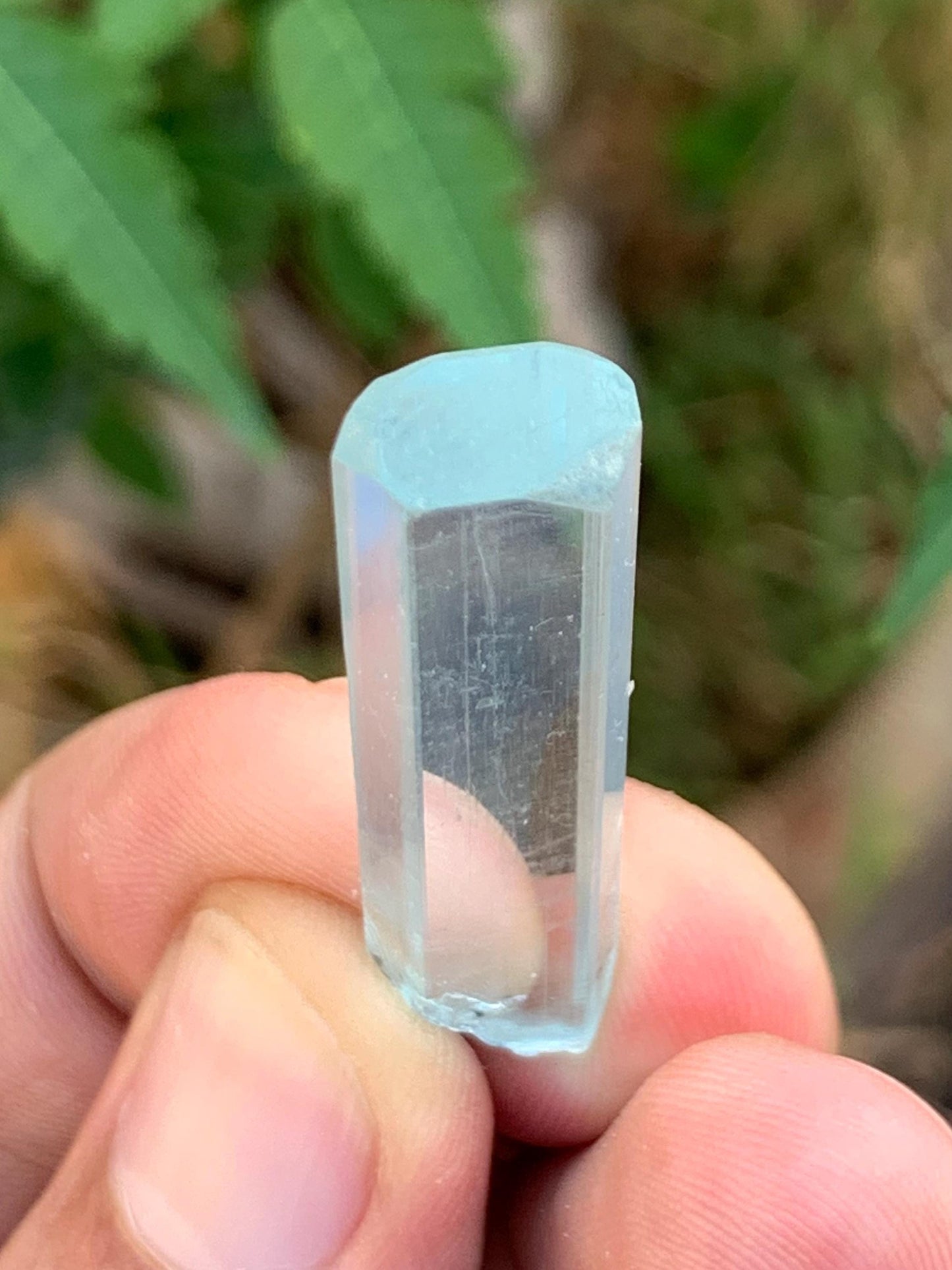 Aquamarine crystal 29 carat 40*11*6mm