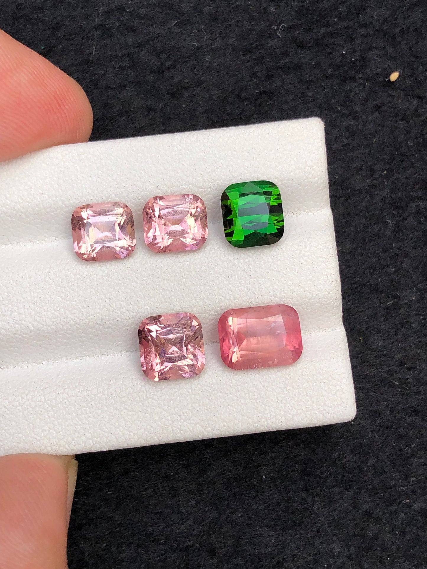 Natural tourmalines 8.60 carats