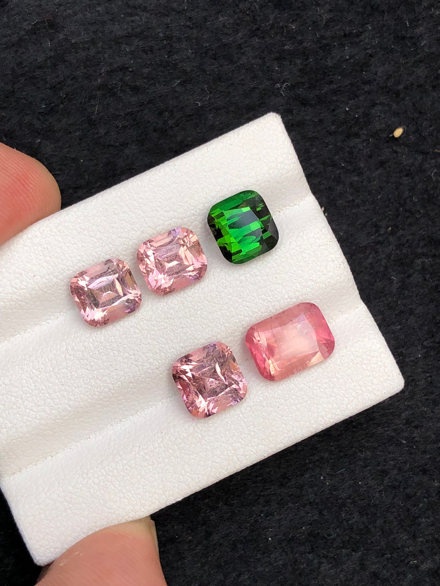 Natural tourmalines 8.60 carats