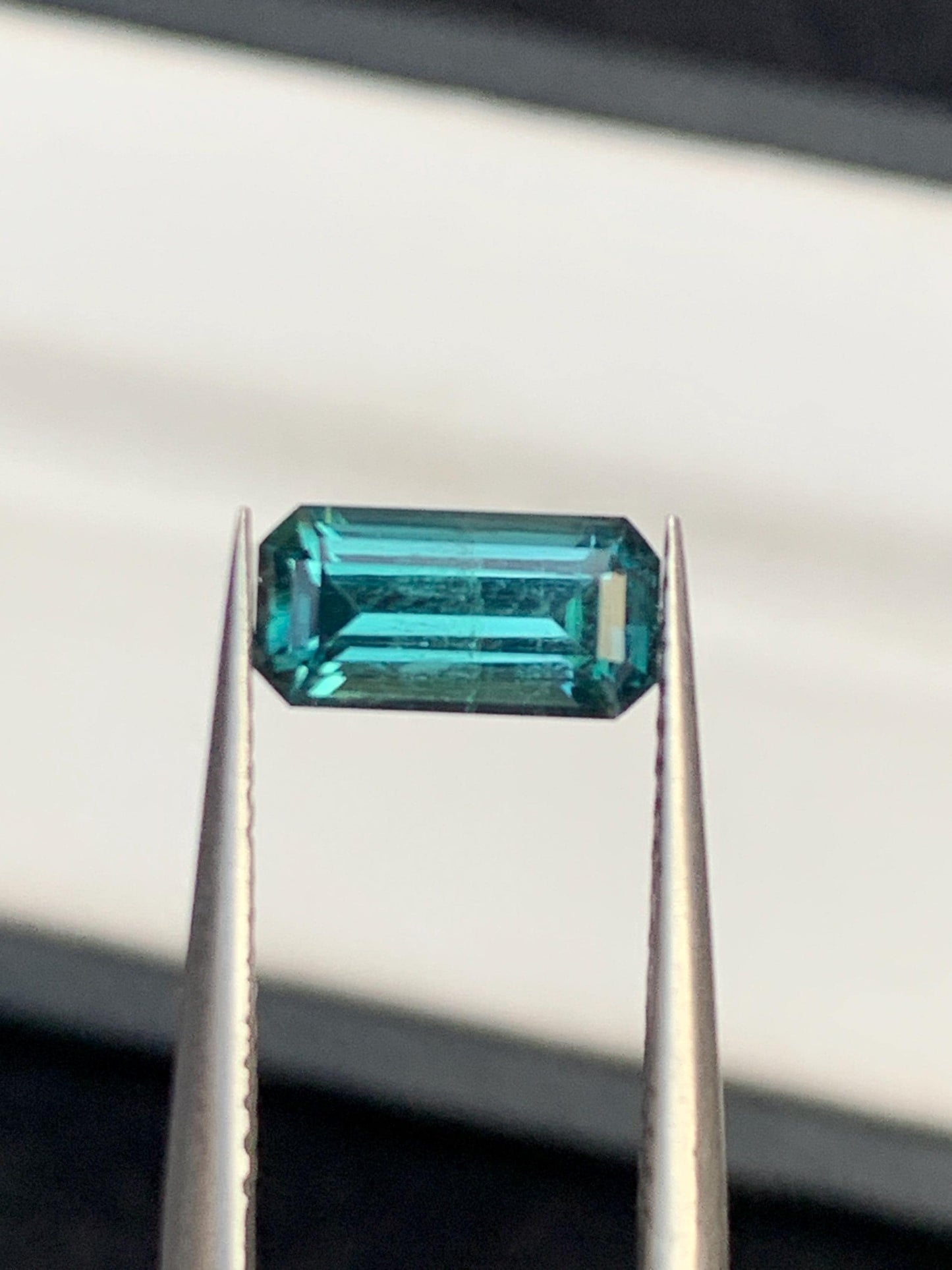 1.15 ct faceted blue tourmaline 9*5*4mm