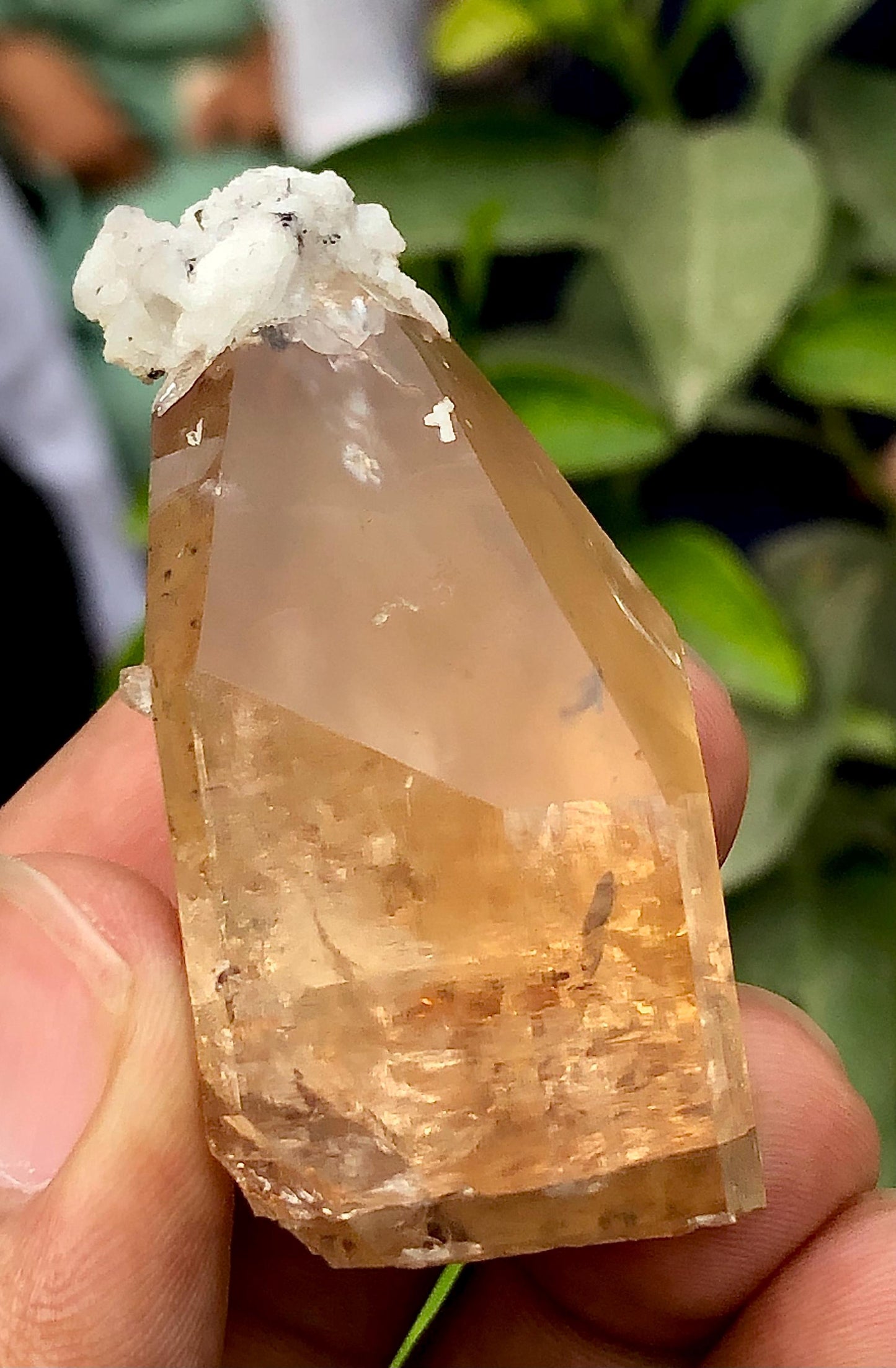 71 gram natural topaz crystal from skardu mine