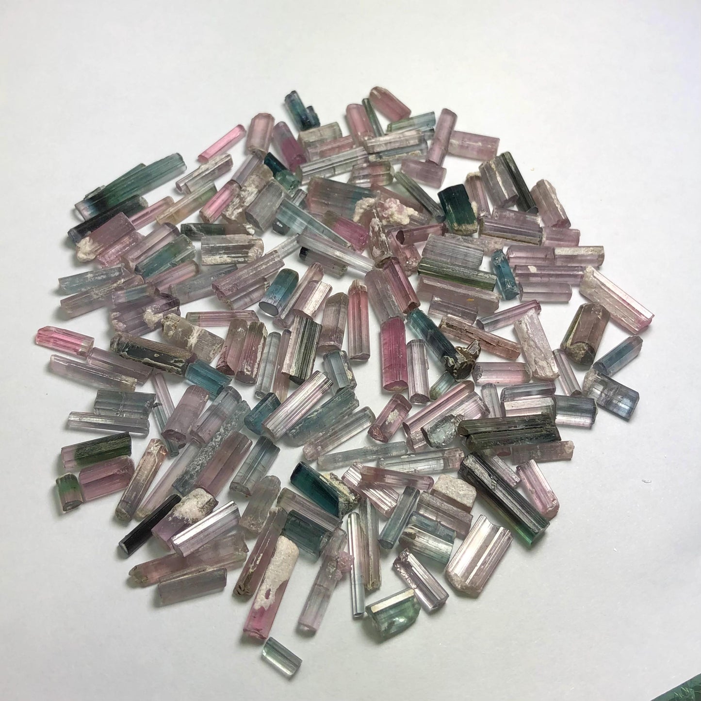 62 grams natural tourmaline crystals