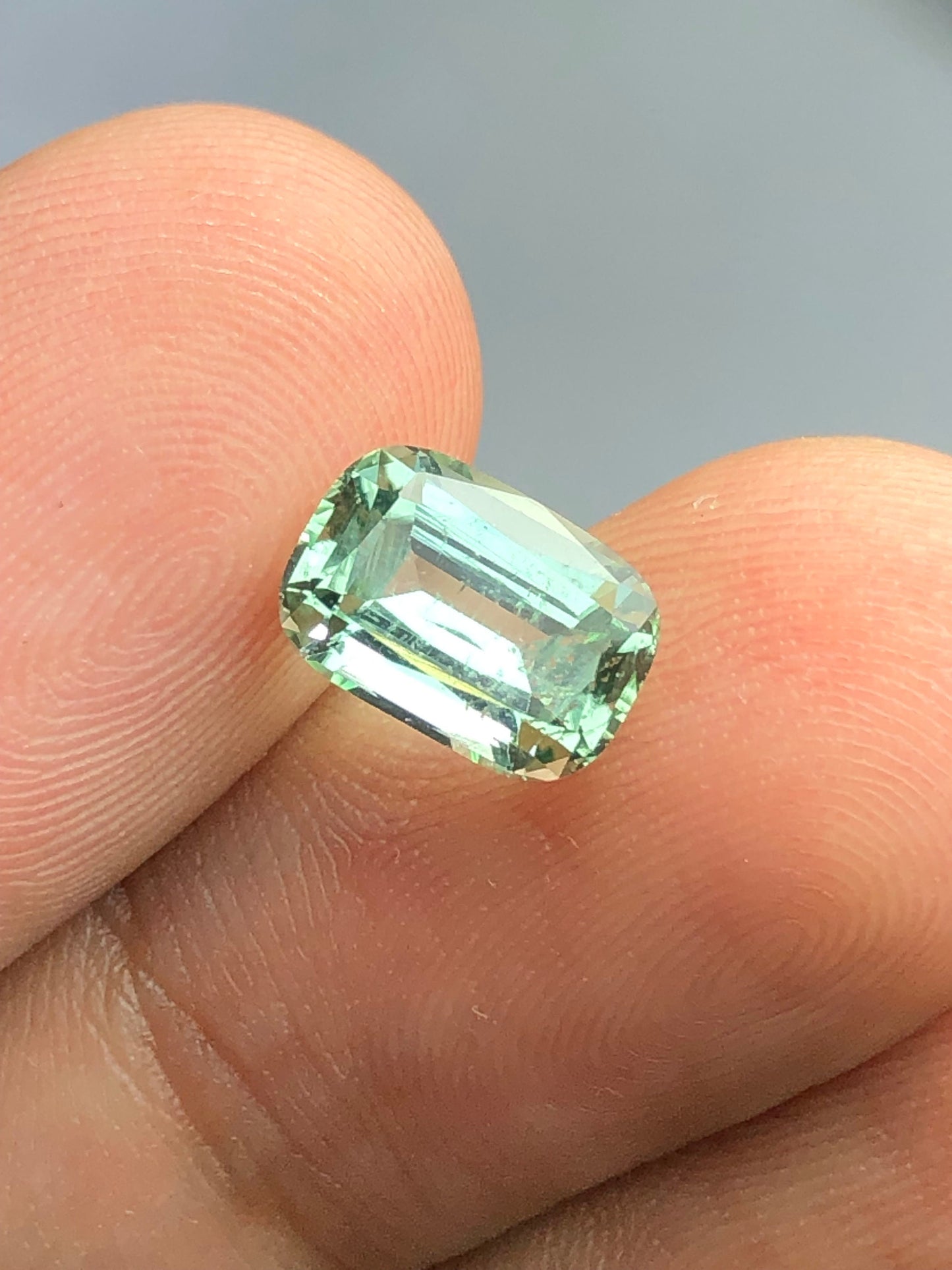 2.20 carat stunning natural seafoam tourmaline origin Afghanistan 9*6*5mm