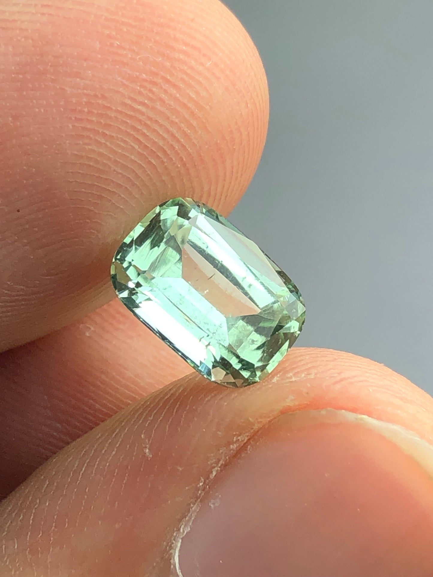 2.20 carat stunning natural seafoam tourmaline origin Afghanistan 9*6*5mm