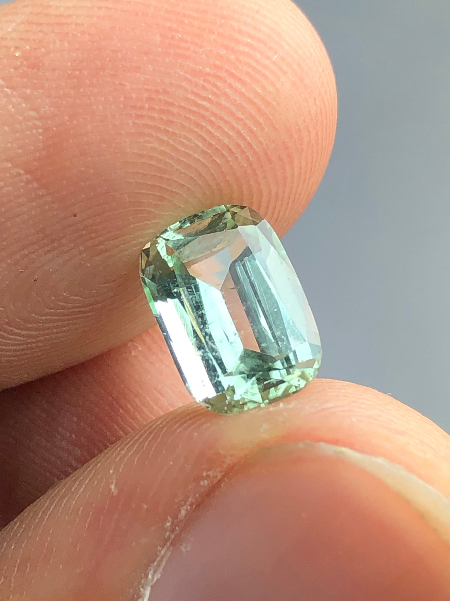 2.20 carat stunning natural seafoam tourmaline origin Afghanistan 9*6*5mm