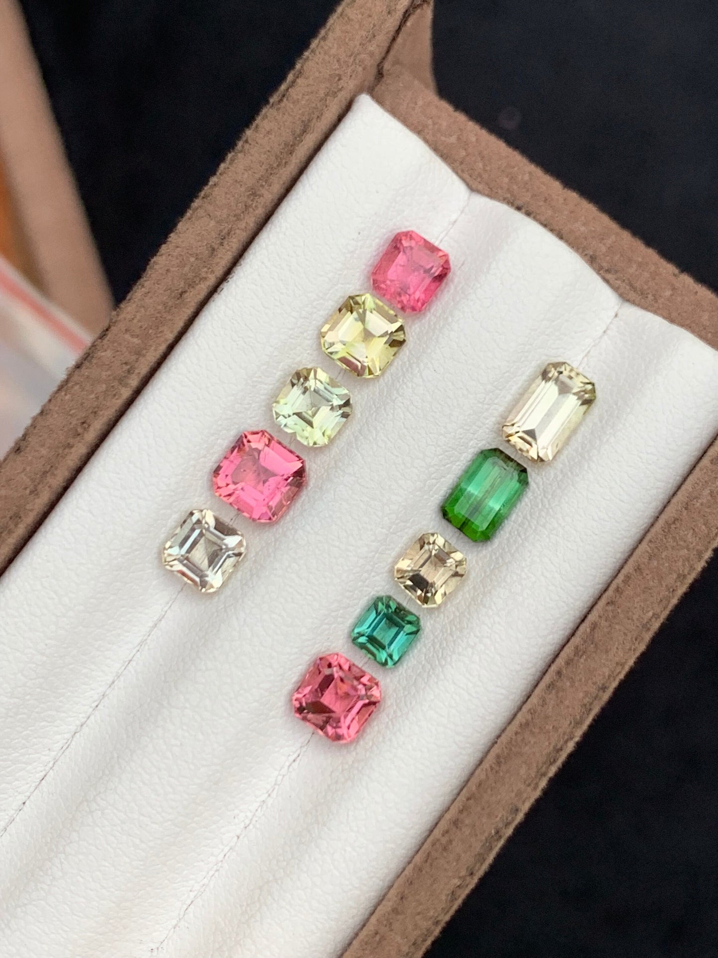 Multi colour clean tourmaline lot 6.50 carats