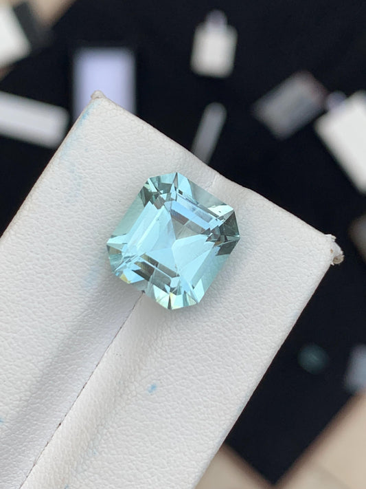 8.80 ct aquamarine faceted 13*12*9mm