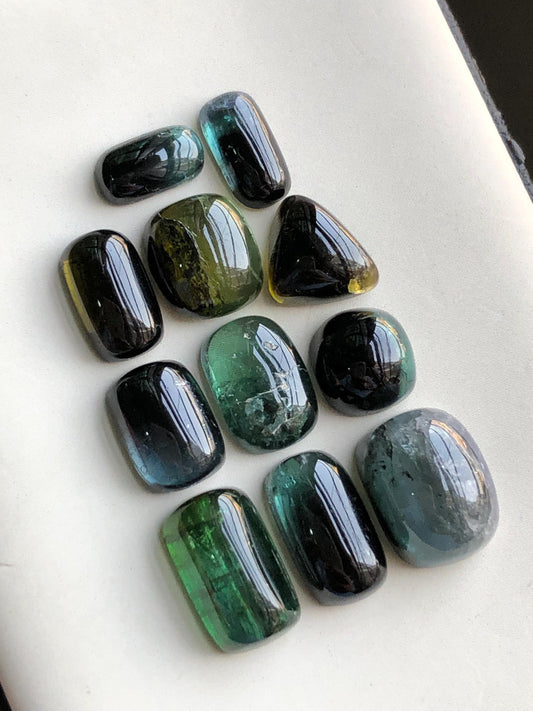 53 carats Tourmaline cabochons lot origin Afghanistan kunar mine