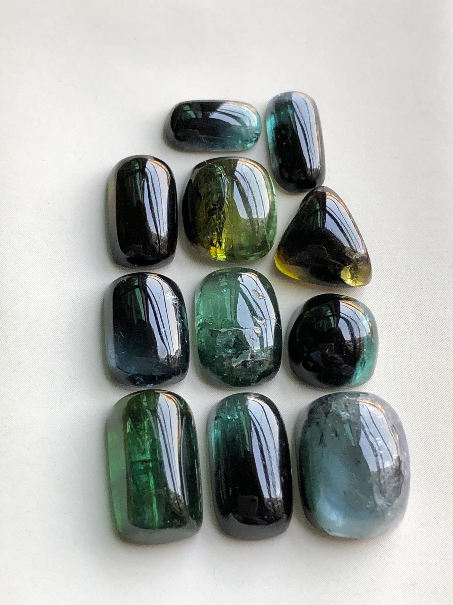 53 carats Tourmaline cabochons lot origin Afghanistan kunar mine