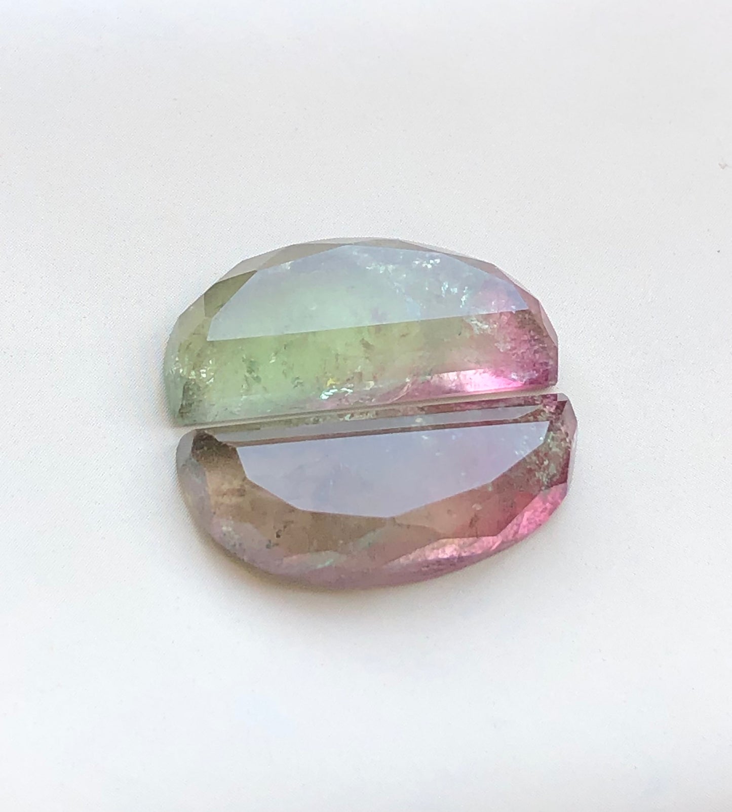 21.40 carats unique tourmaline pair available flat back origin Afghanistan natural perfect for earrings,loose gemstones,jewellery,ring