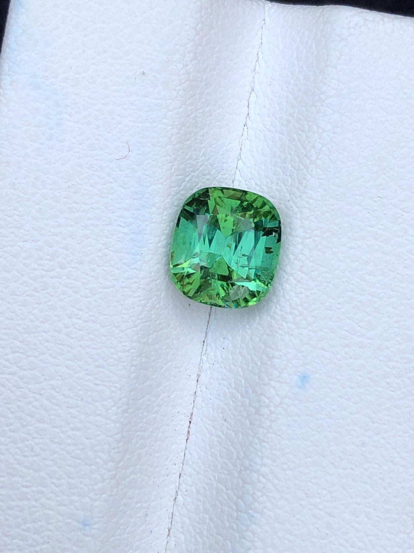 2.20 carat Green tourmaline origin Afghanistan