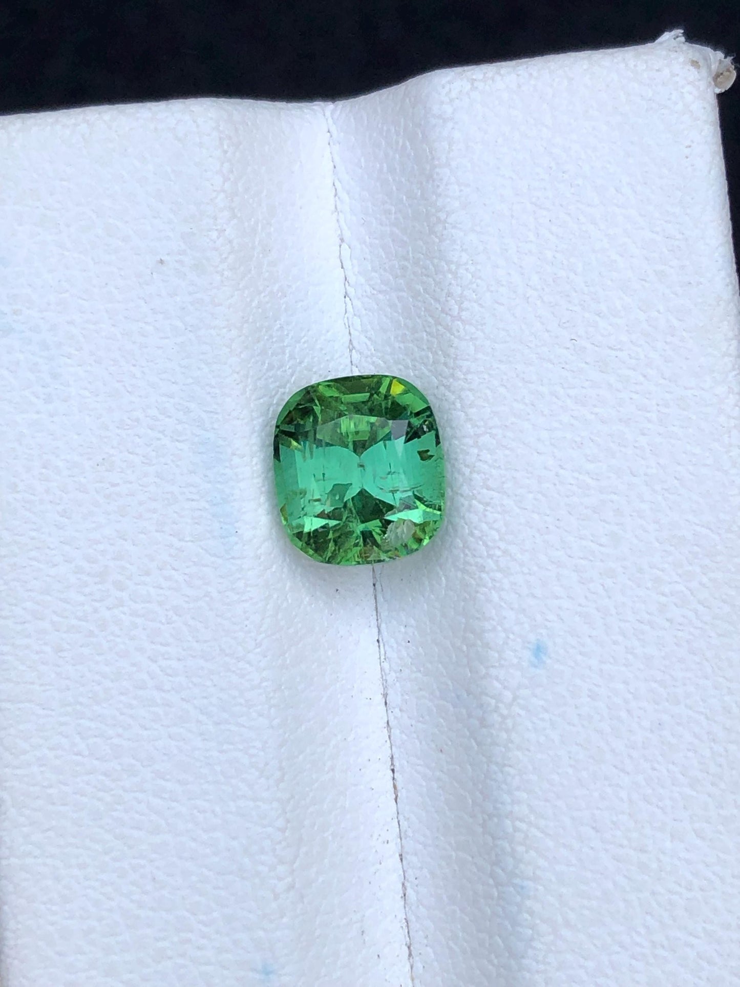 2.20 carat Green tourmaline origin Afghanistan