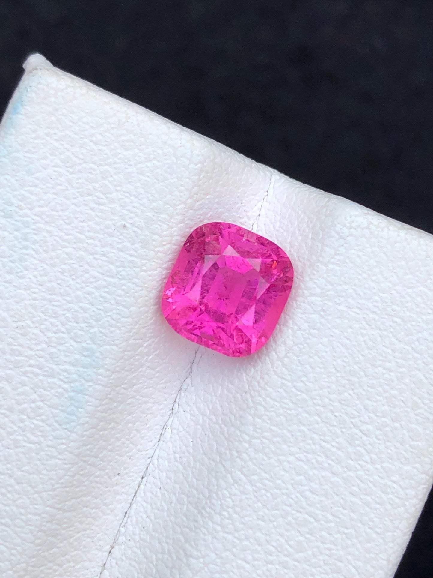 2.30 carat Rubylight tourmaline origin Afghanistan