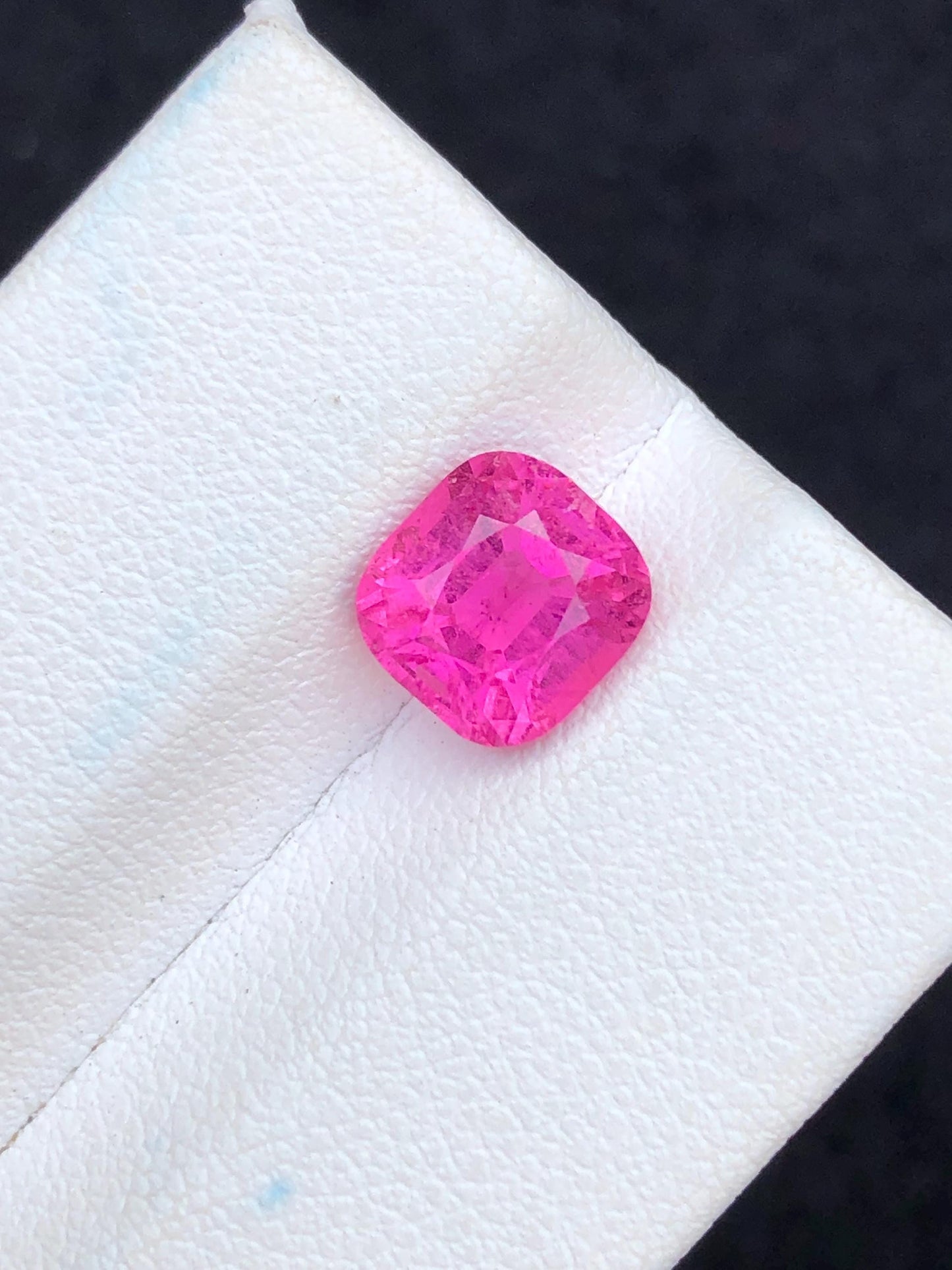 2.30 carat Rubylight tourmaline origin Afghanistan