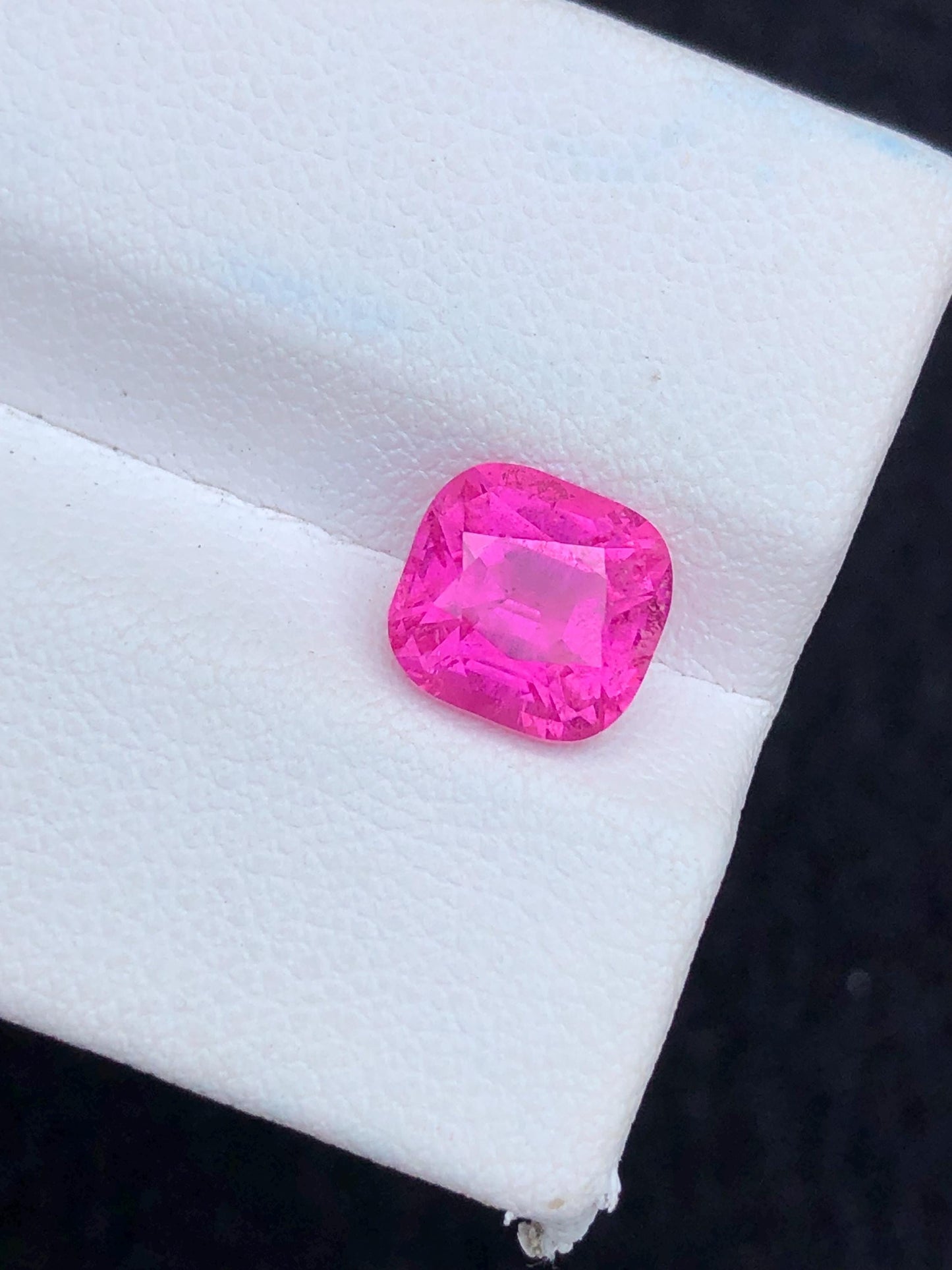 2.30 carat Rubylight tourmaline origin Afghanistan