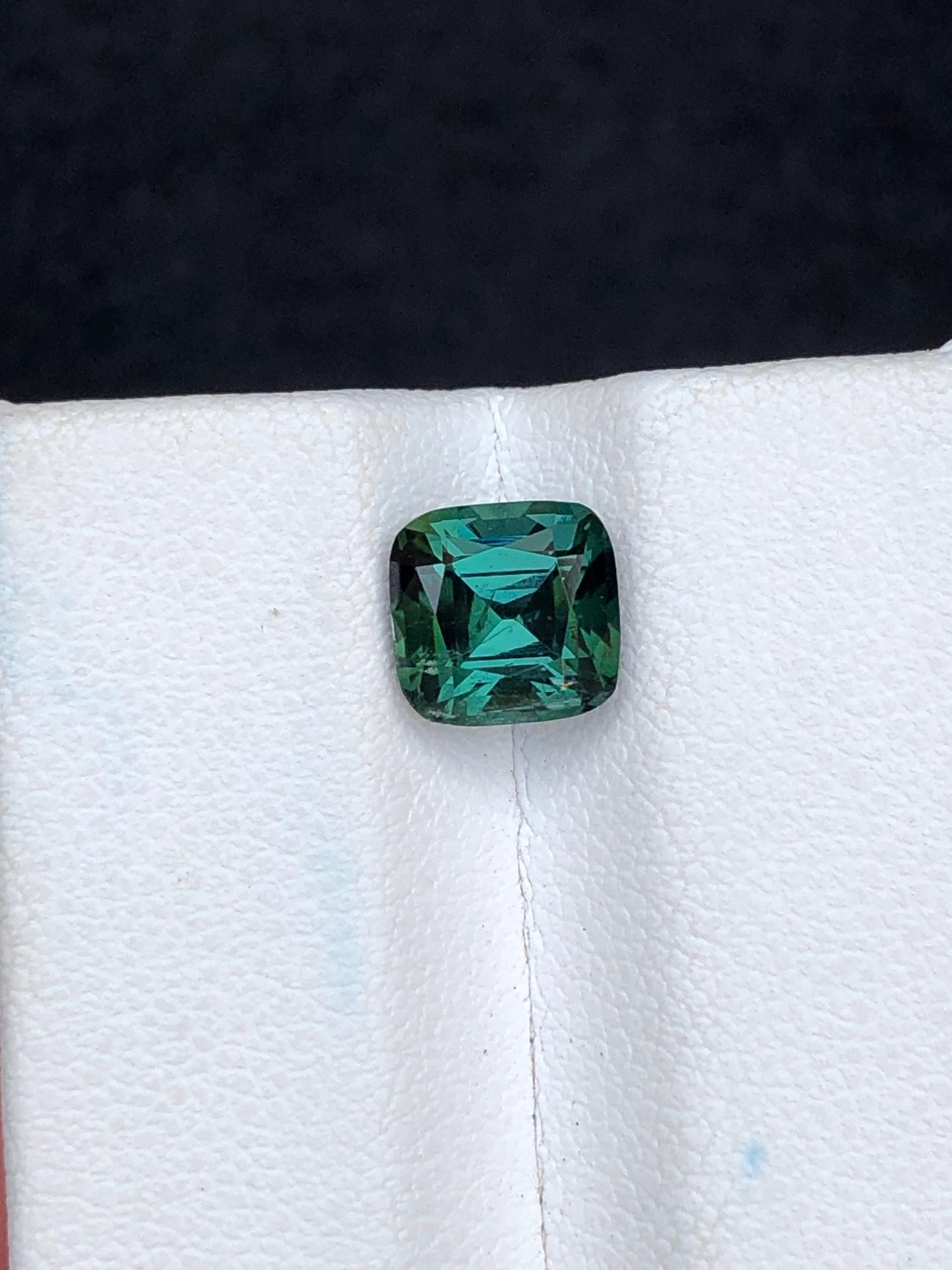 2 carat Green tourmaline origin Afghanistan