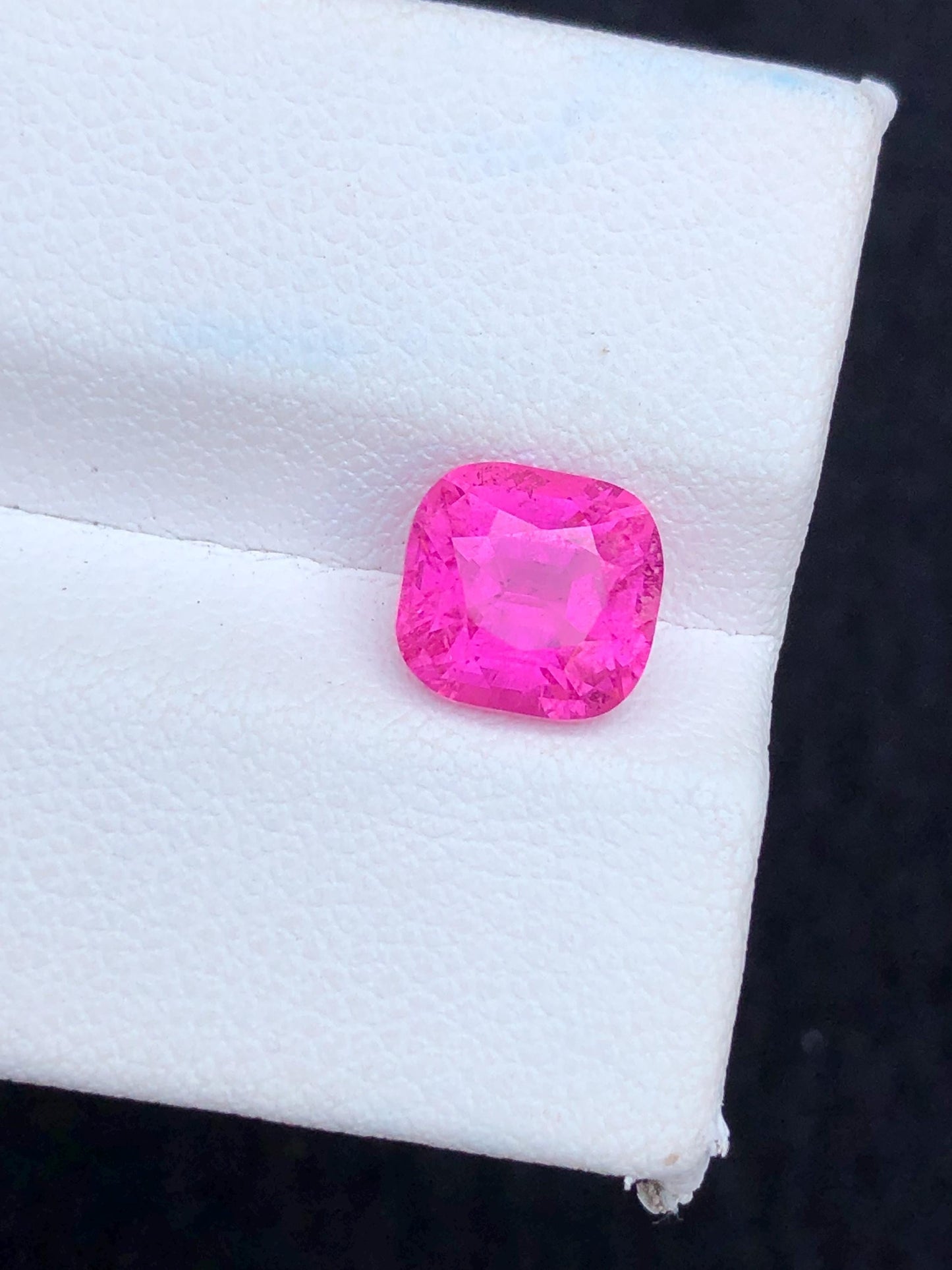 2.30 carat Rubylight tourmaline origin Afghanistan