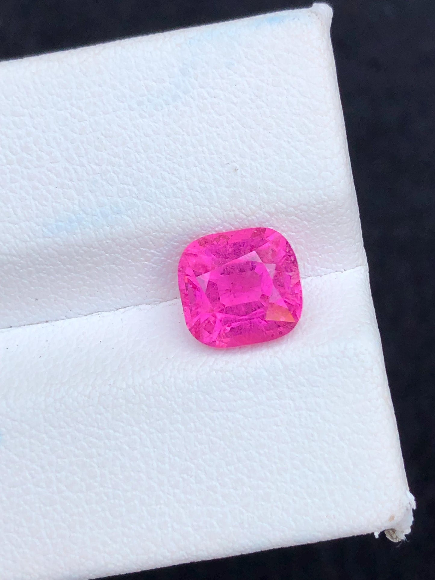 2.30 carat Rubylight tourmaline origin Afghanistan