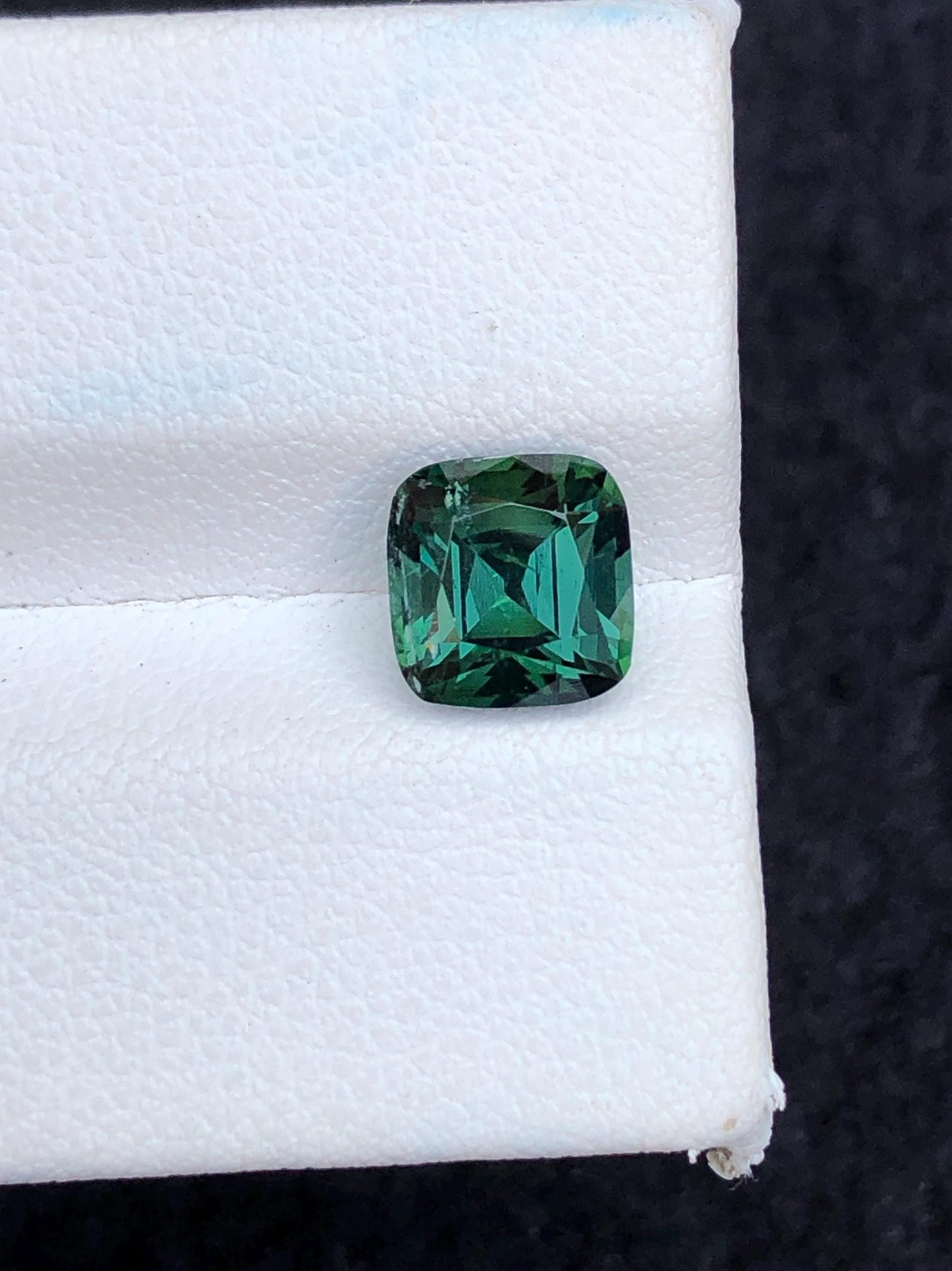 2 carat Green tourmaline origin Afghanistan