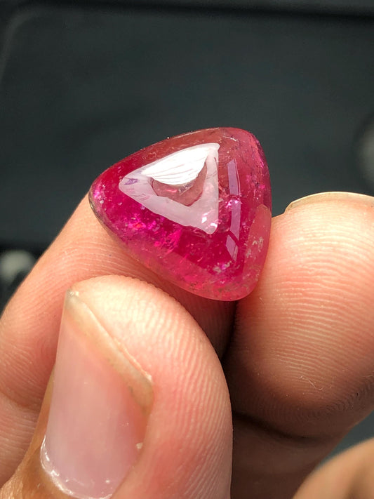 8 carat pink tourmaline cabochon