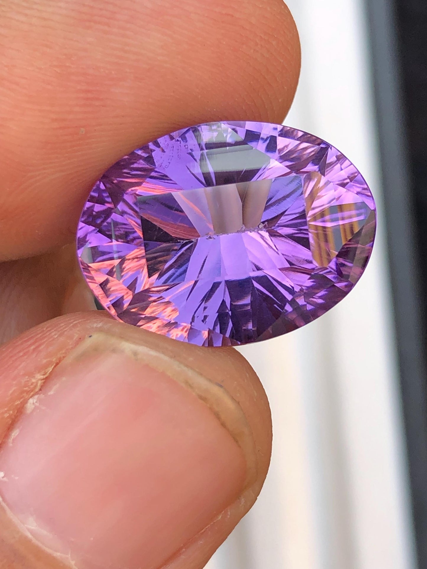 12.50 carat Faceted amythyst