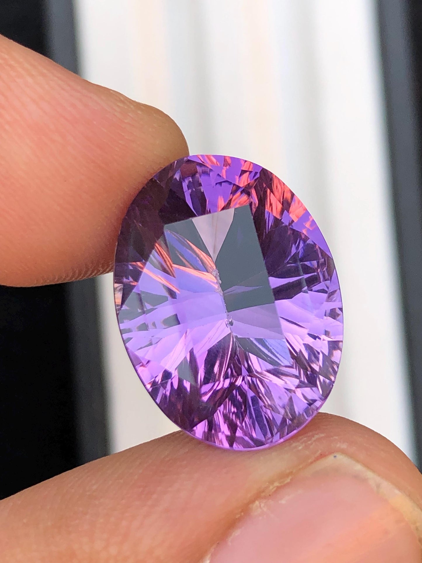 12.50 carat Faceted amythyst