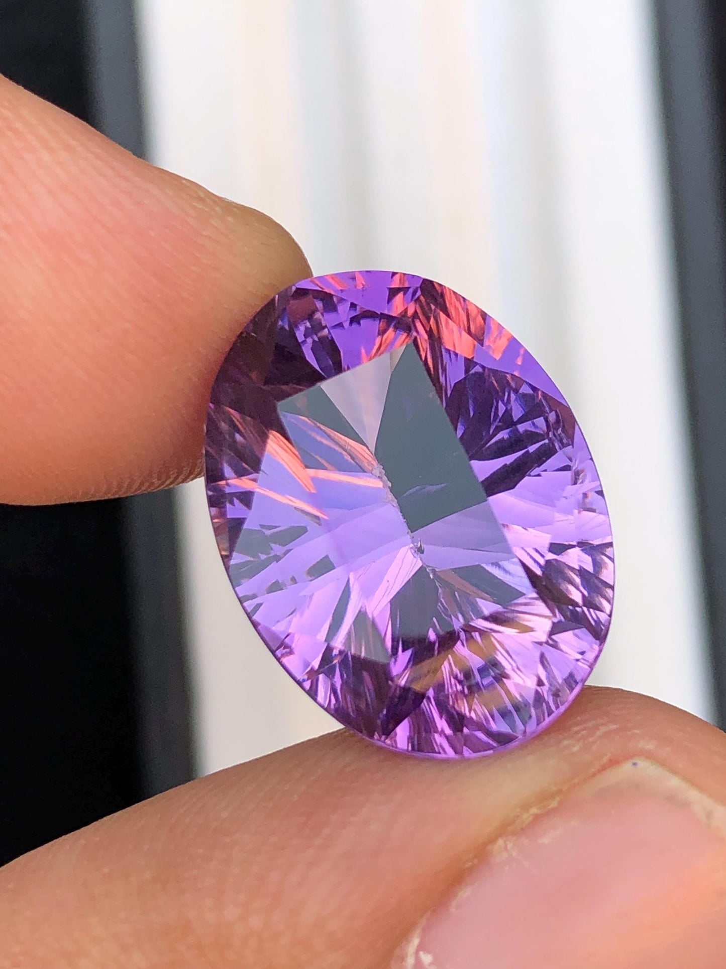 12.50 carat Faceted amythyst