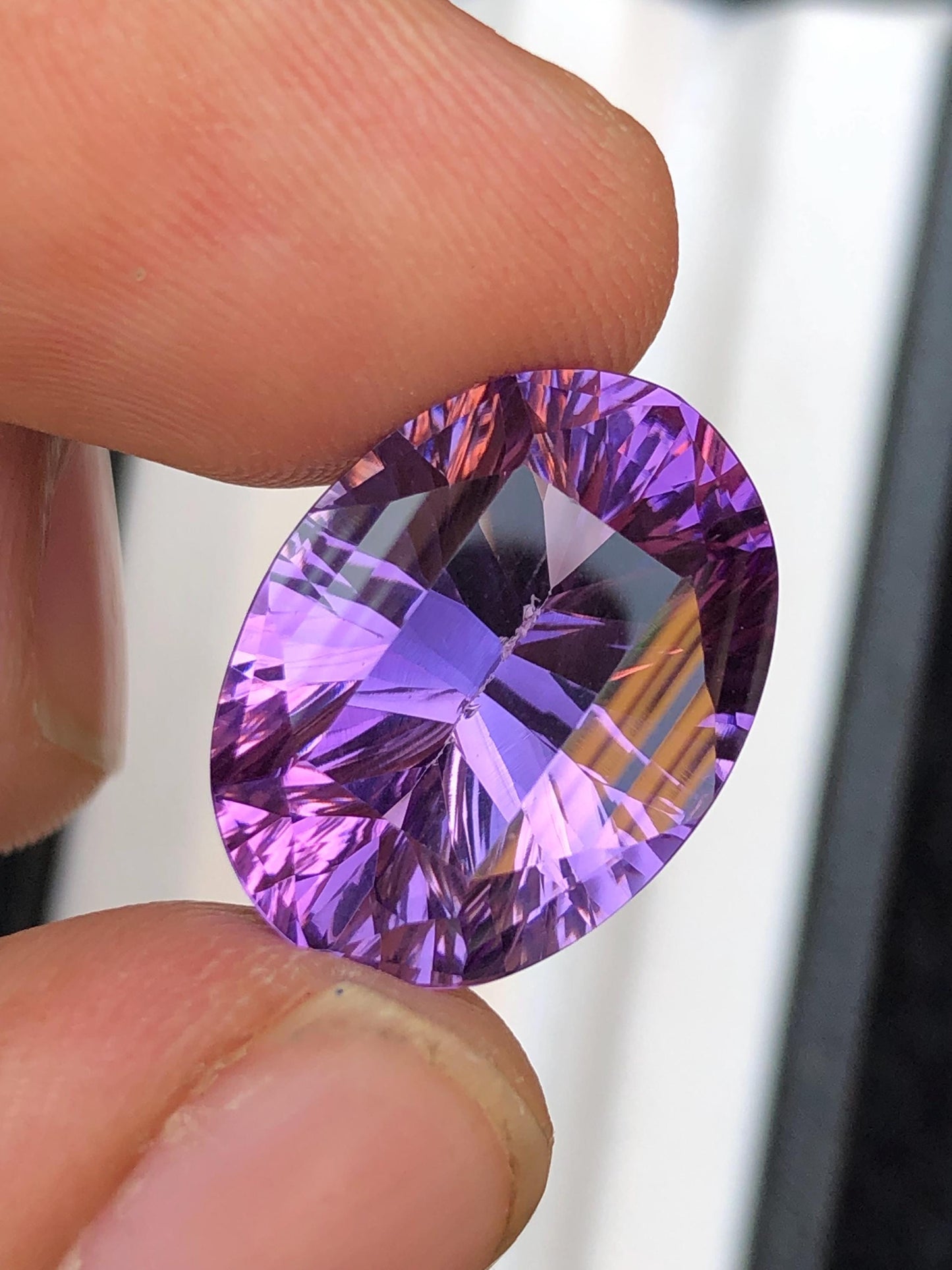 12.50 carat Faceted amythyst