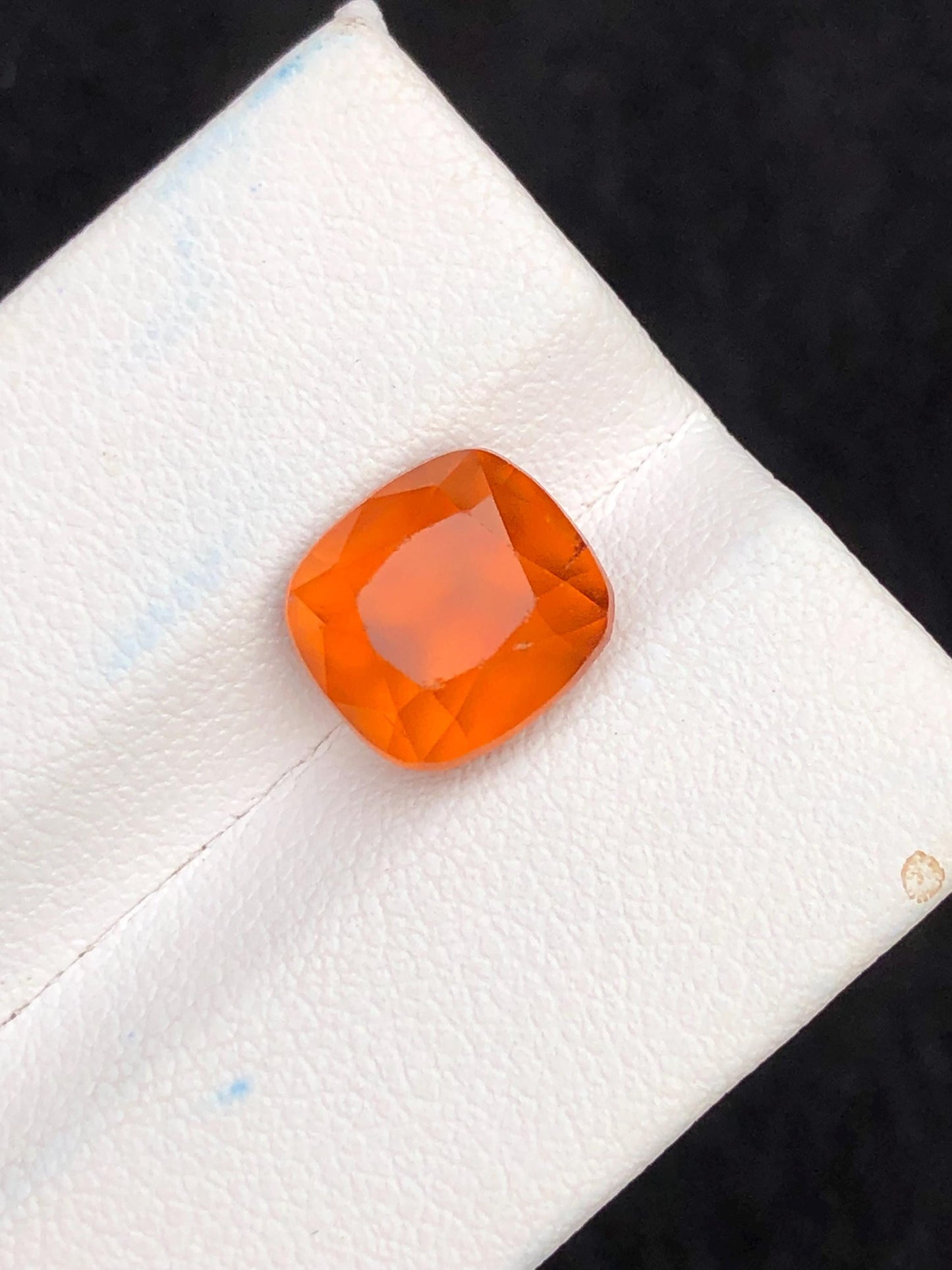 5 carat Orange faceted garnet lot