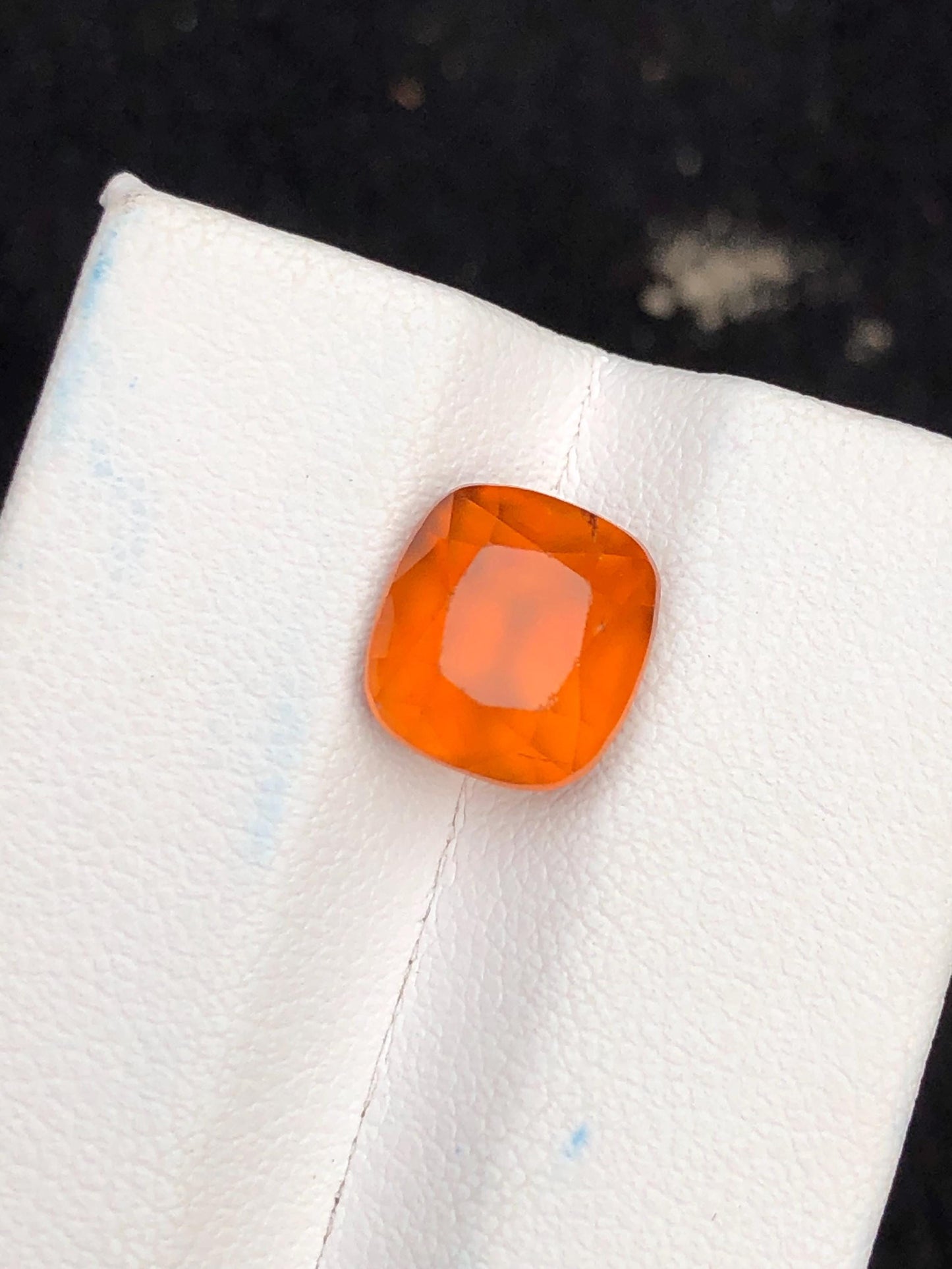 5 carat Orange faceted garnet lot