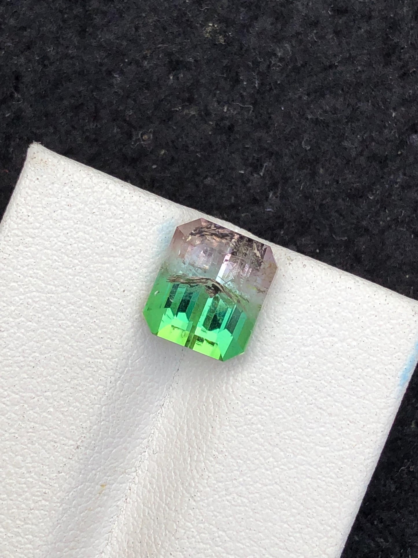 4.55 CTs watermelon tourmaline faceted natural