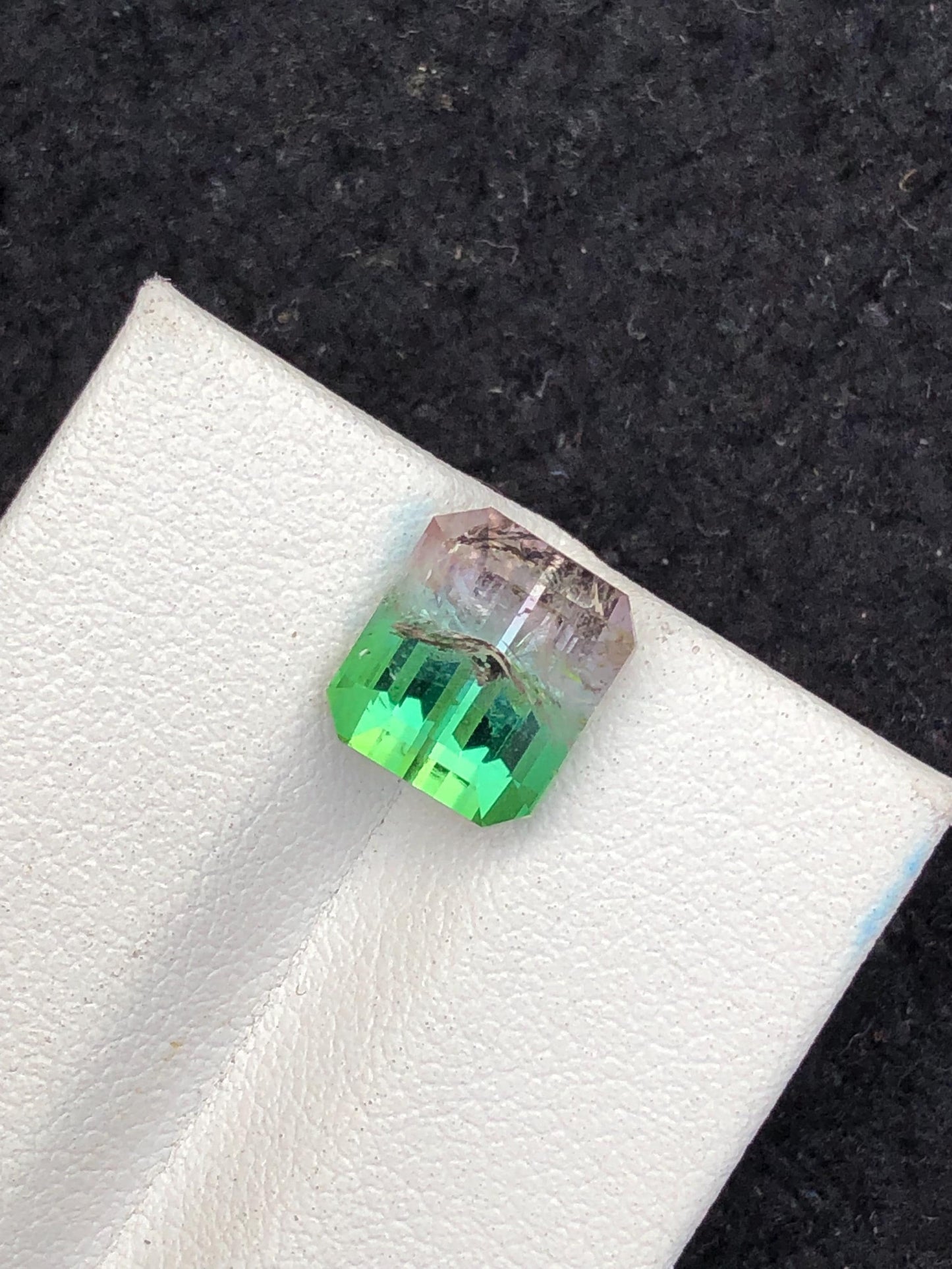 4.55 CTs watermelon tourmaline faceted natural