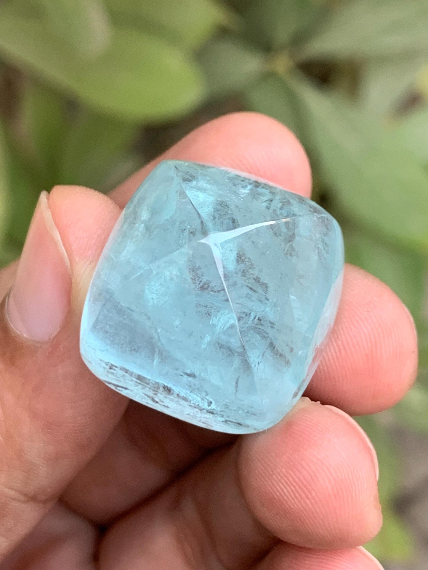 93 carat huge aquamarine cabochon sugar loaf natural