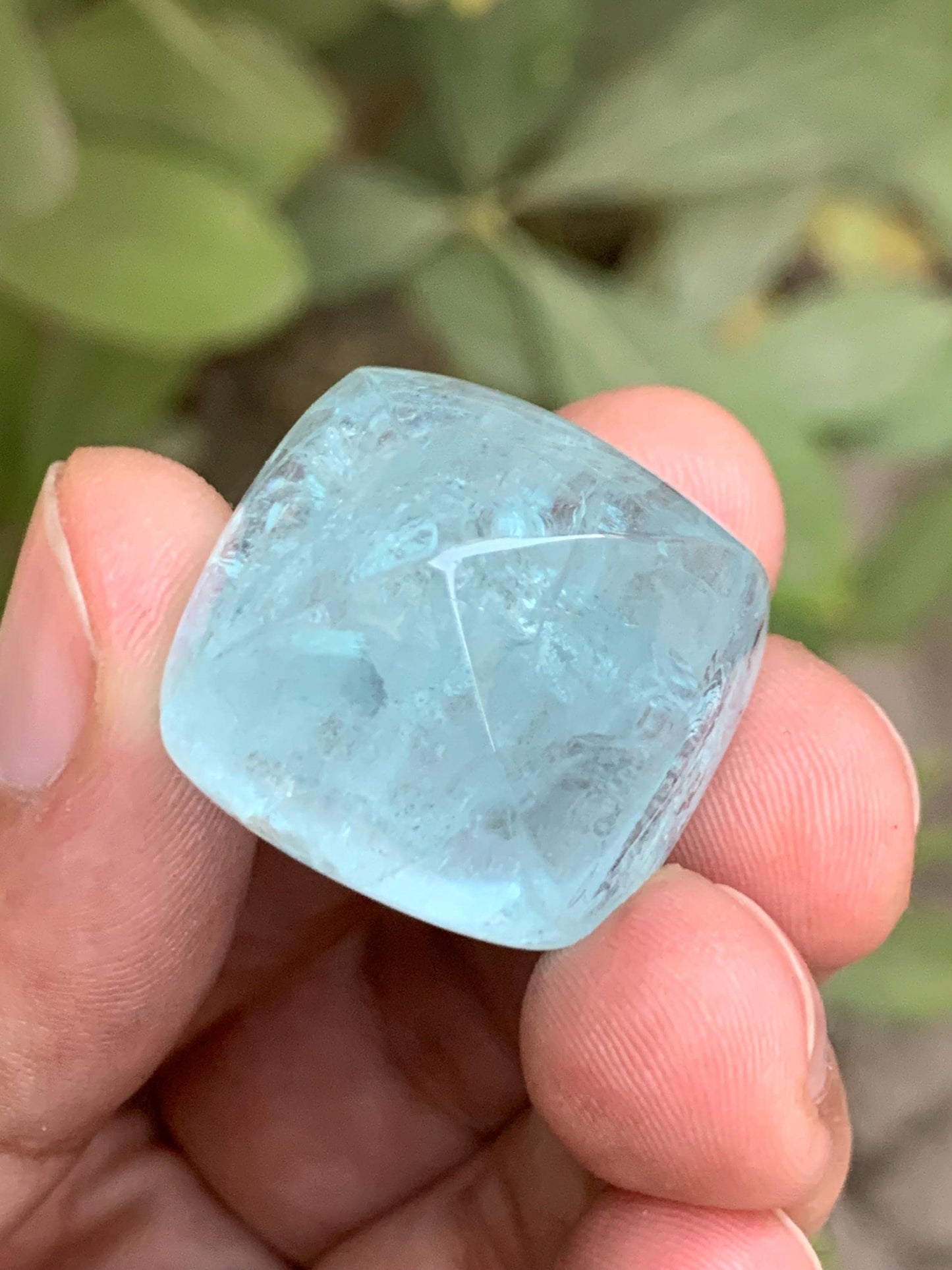 93 carat huge aquamarine cabochon sugar loaf natural