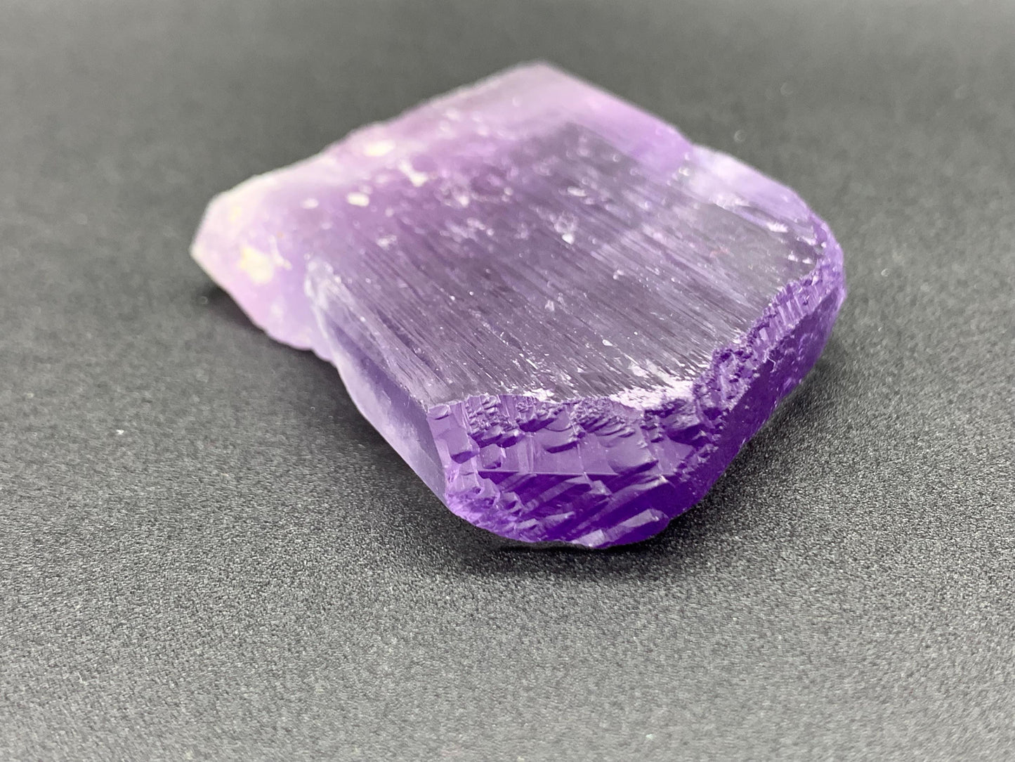 128 grams purple kunzite crystal from Afghanistan