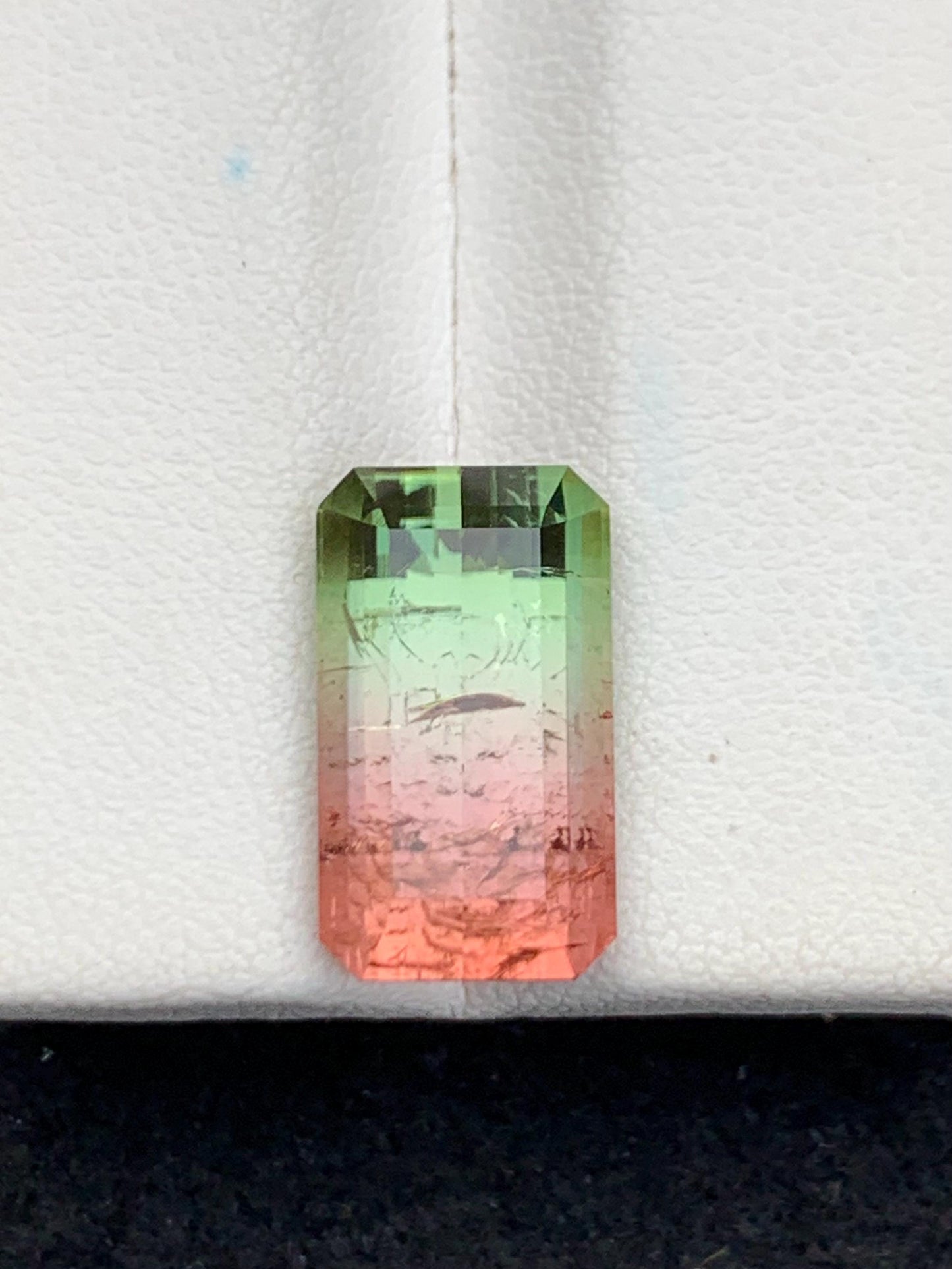 9.10 CTs watermelon tourmaline faceted natural