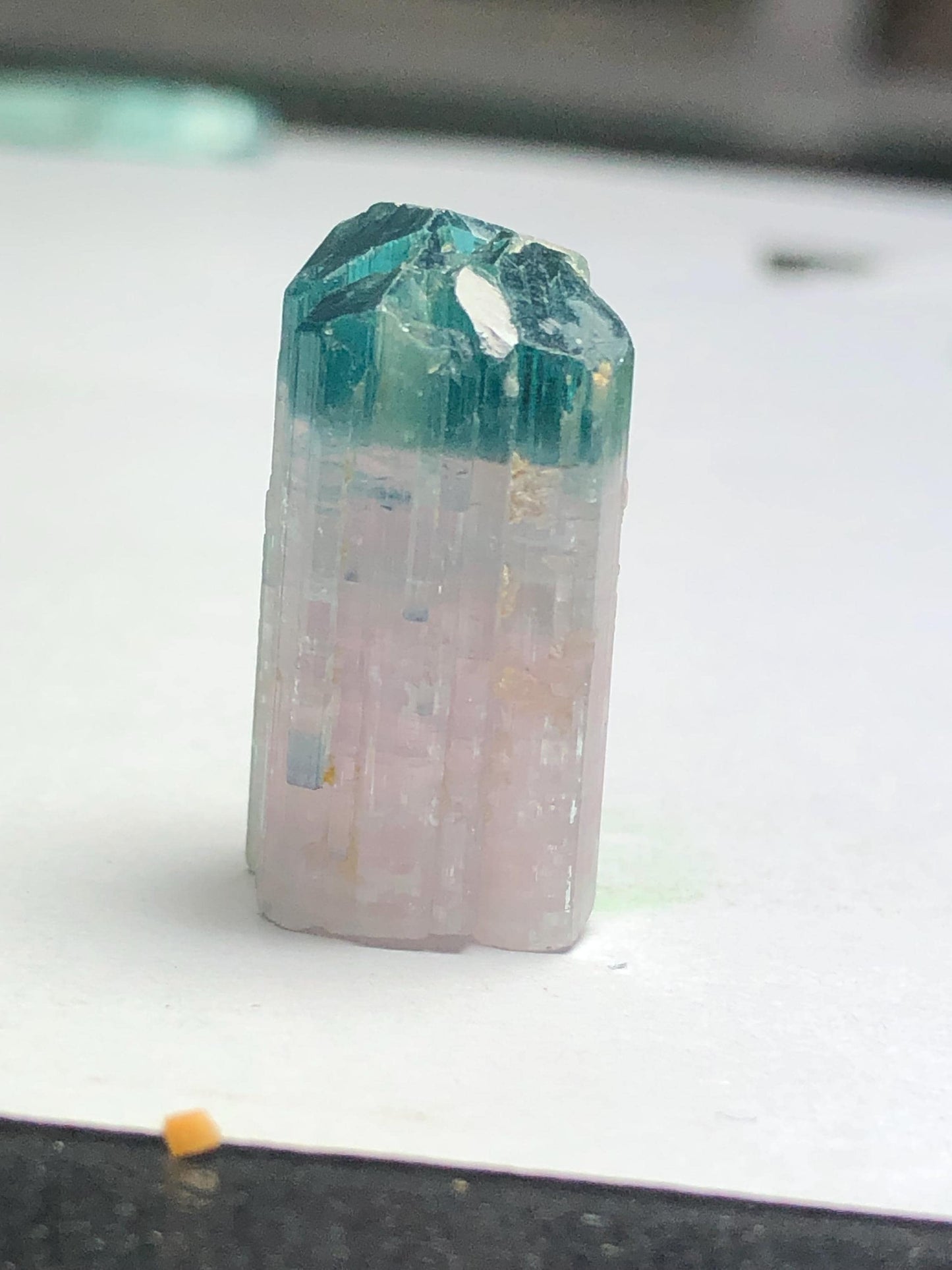 28.30 cts unique bi colour crystal terminated