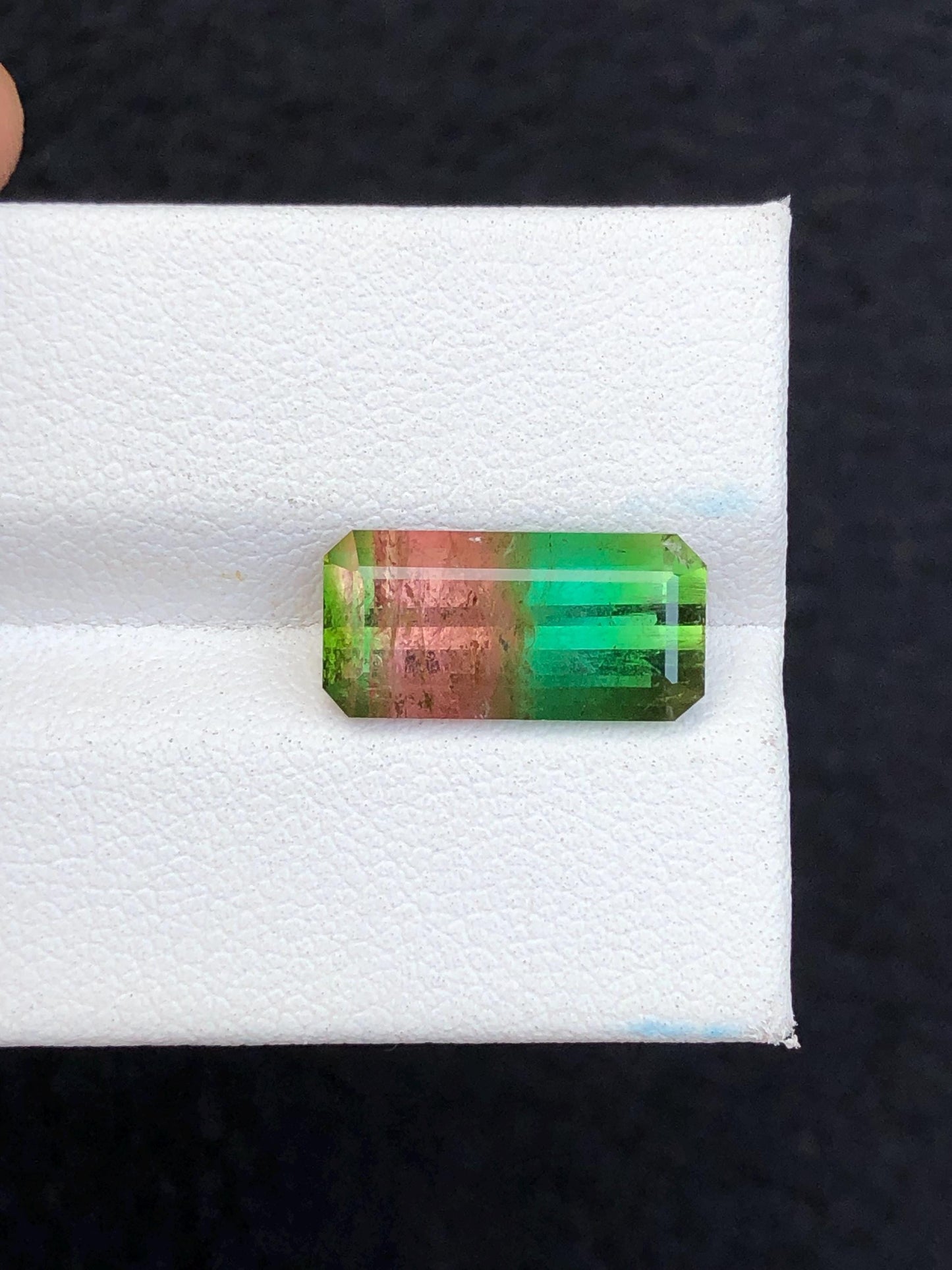 6.60 carat Bi colour tourmaline