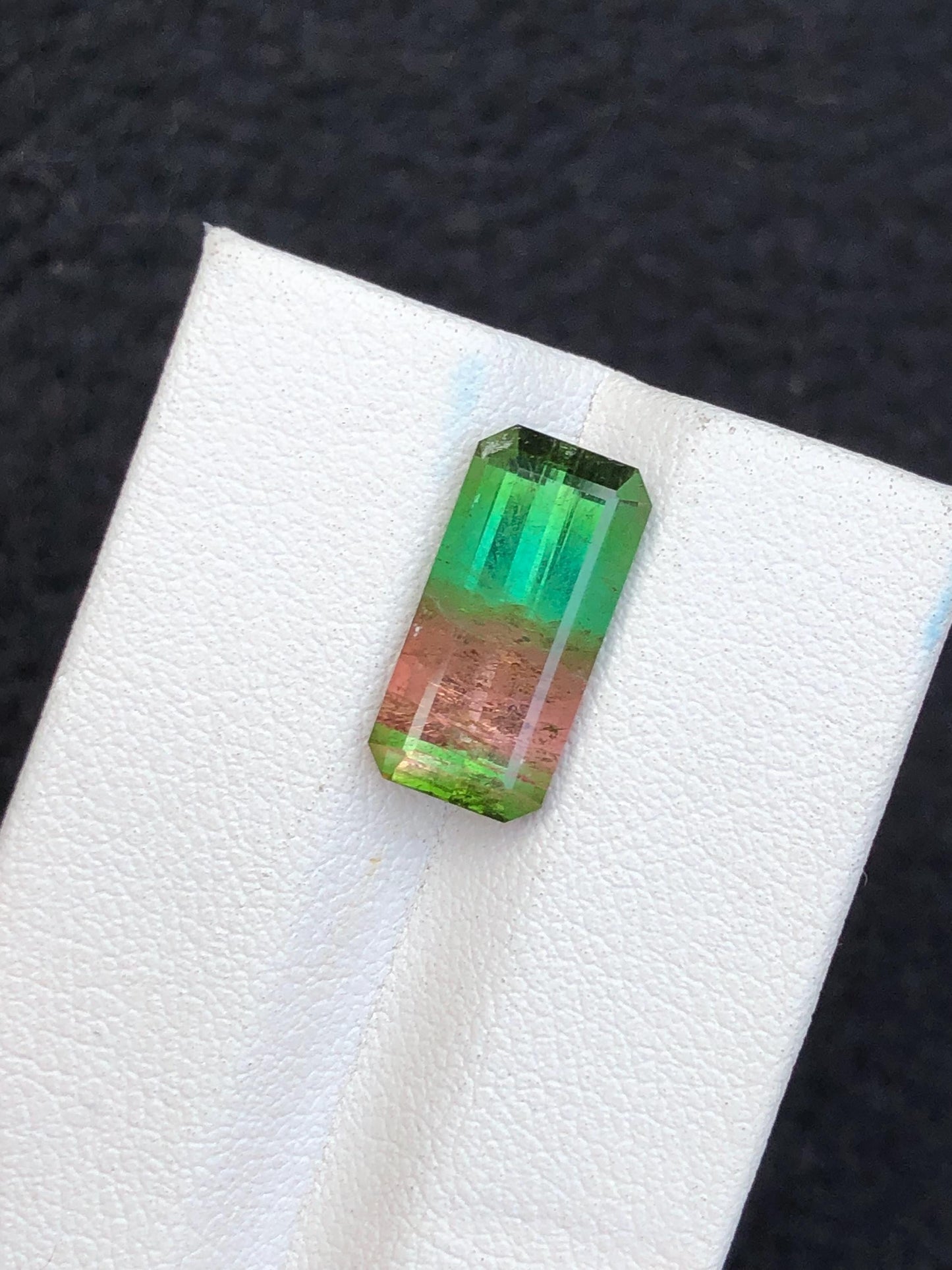 6.60 carat Bi colour tourmaline