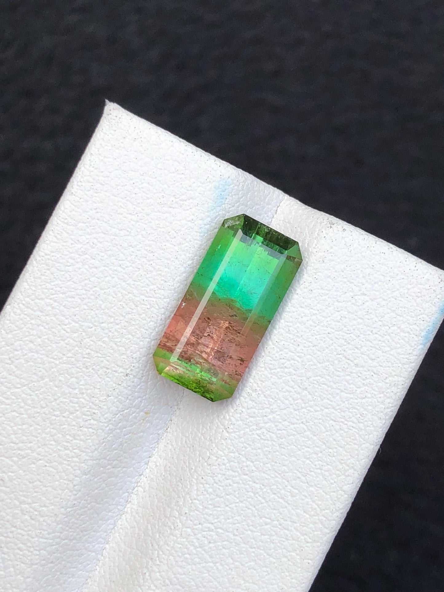 6.60 carat Bi colour tourmaline