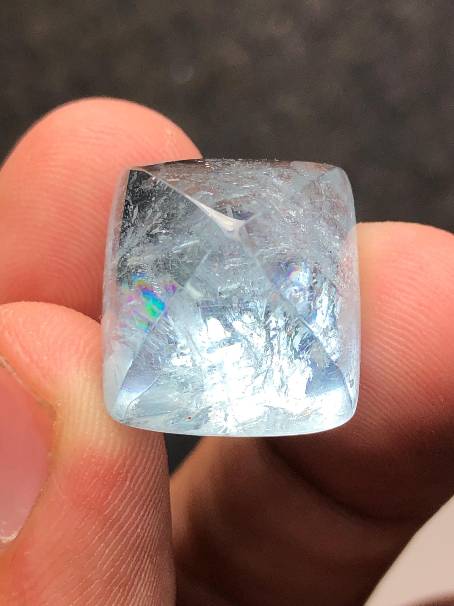 31 carat Aquamarine cabochons